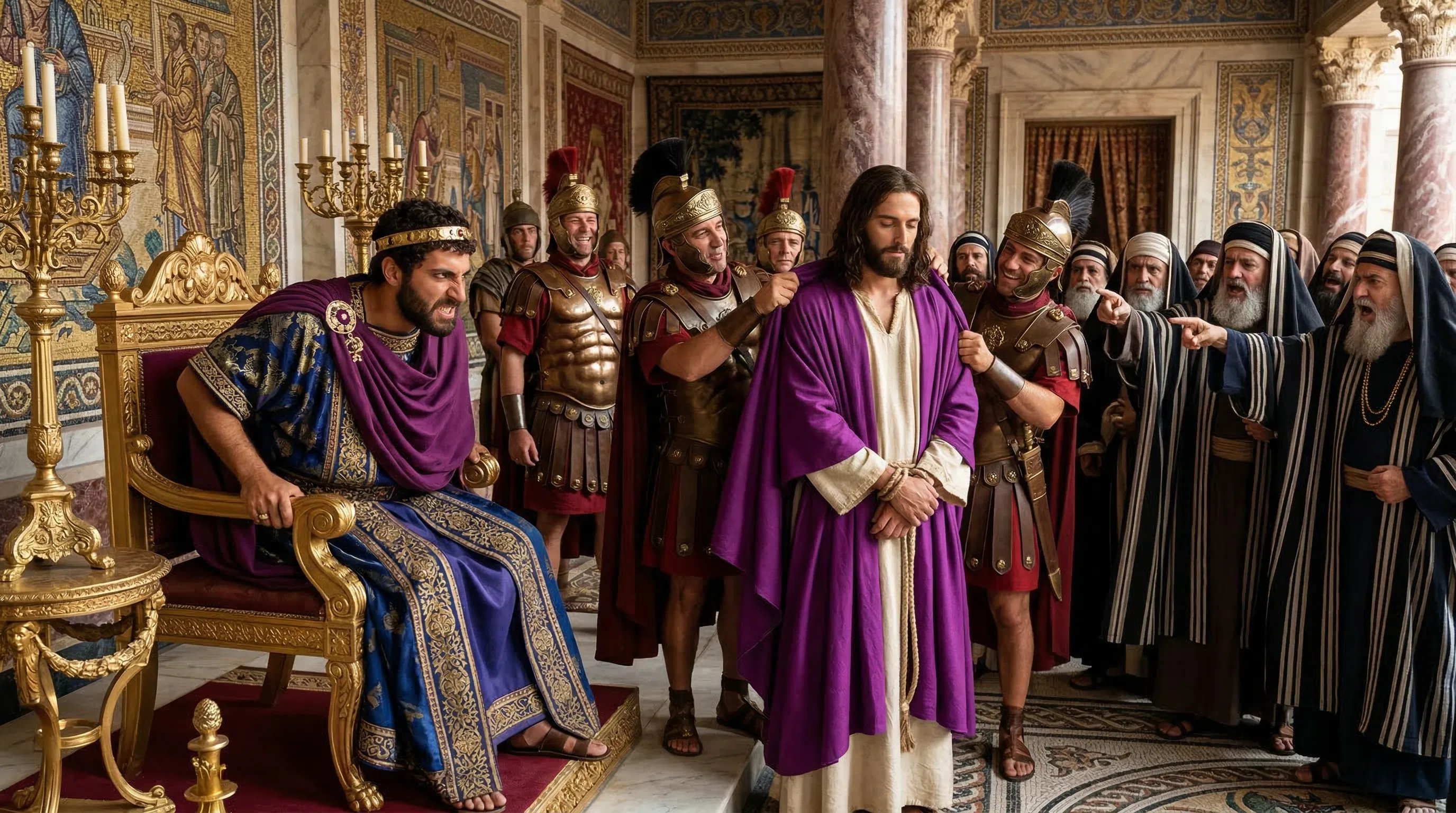 Jesus Before Herod Antipas