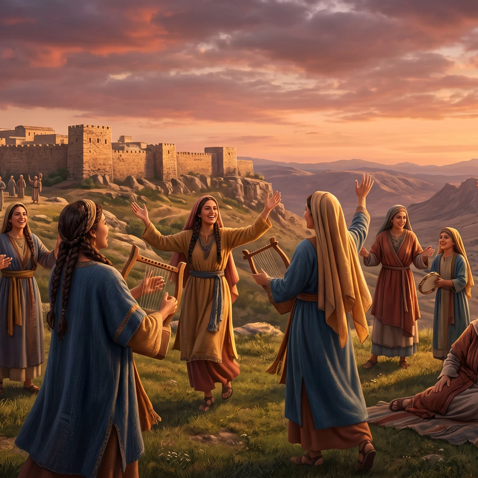 Psalm 97:8 - Zion Rejoices in Divine Majesty