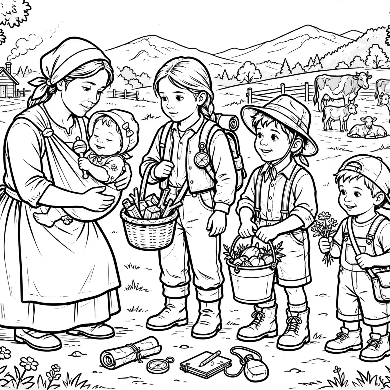 Little Pilgrims on a Sacred Journey