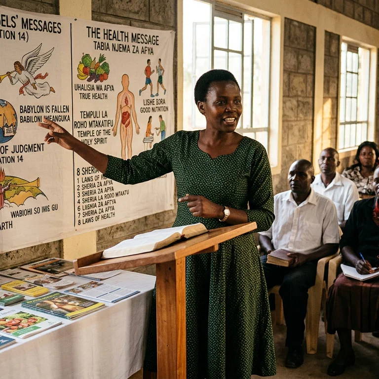 In Kenya - A Messenger of Hope and Health