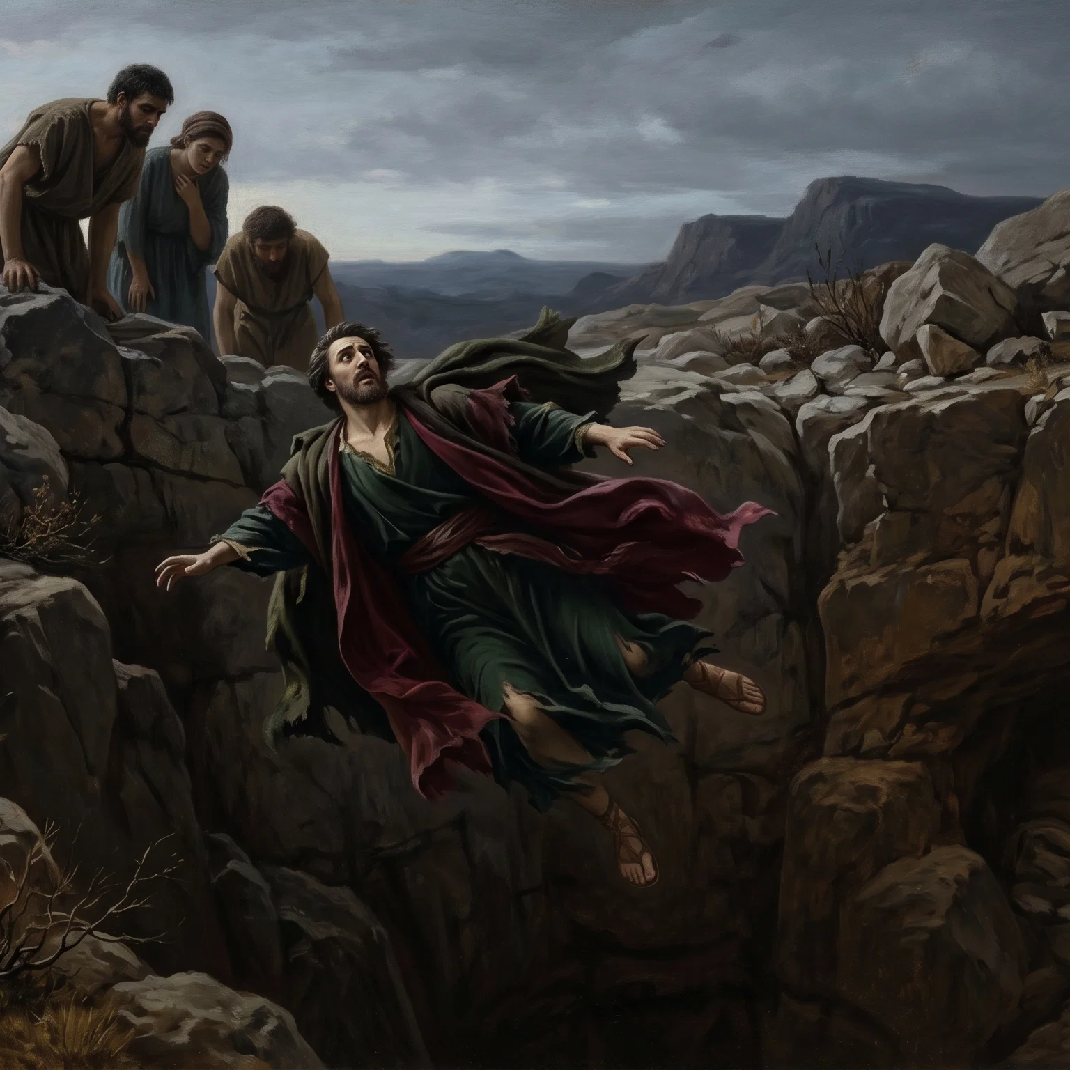 The Descent into Eternal Shadow