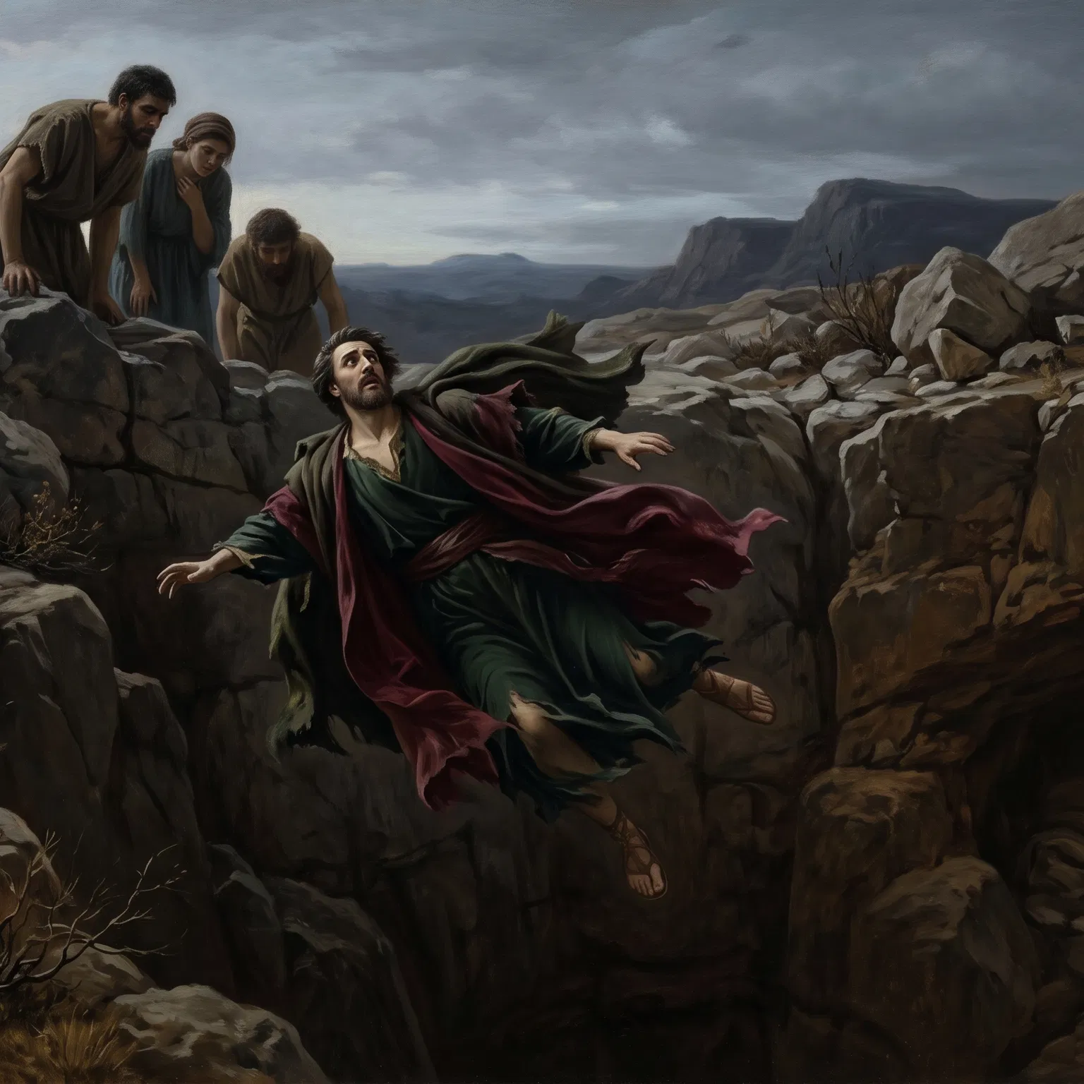 The Descent into Eternal Shadow