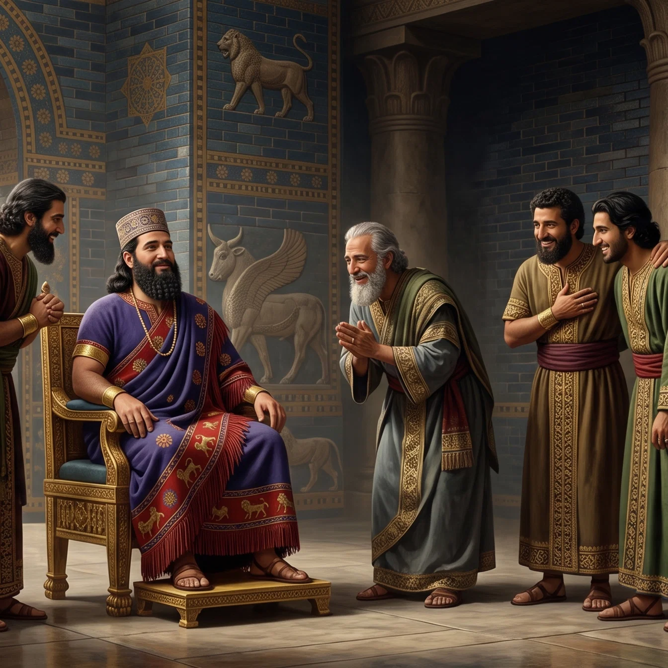 The Restored King of Babylon