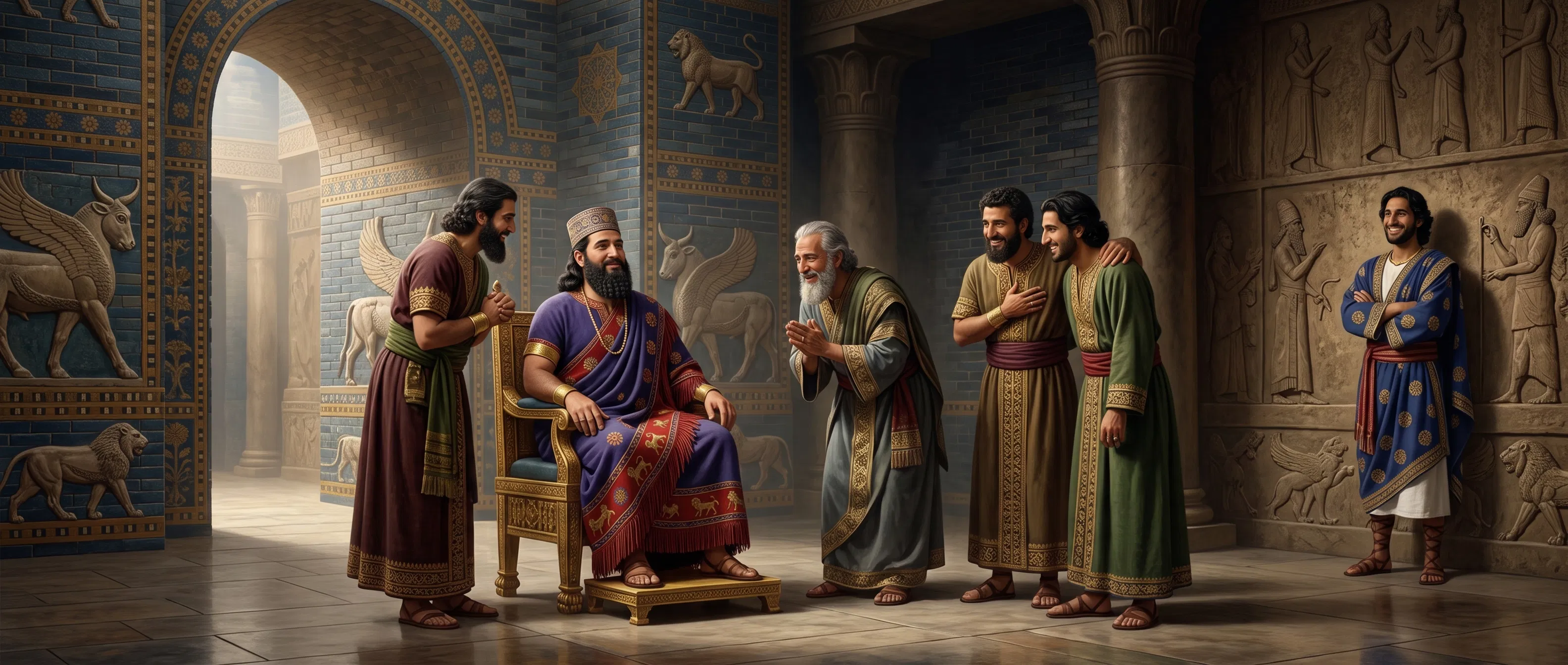 The Restored King of Babylon
