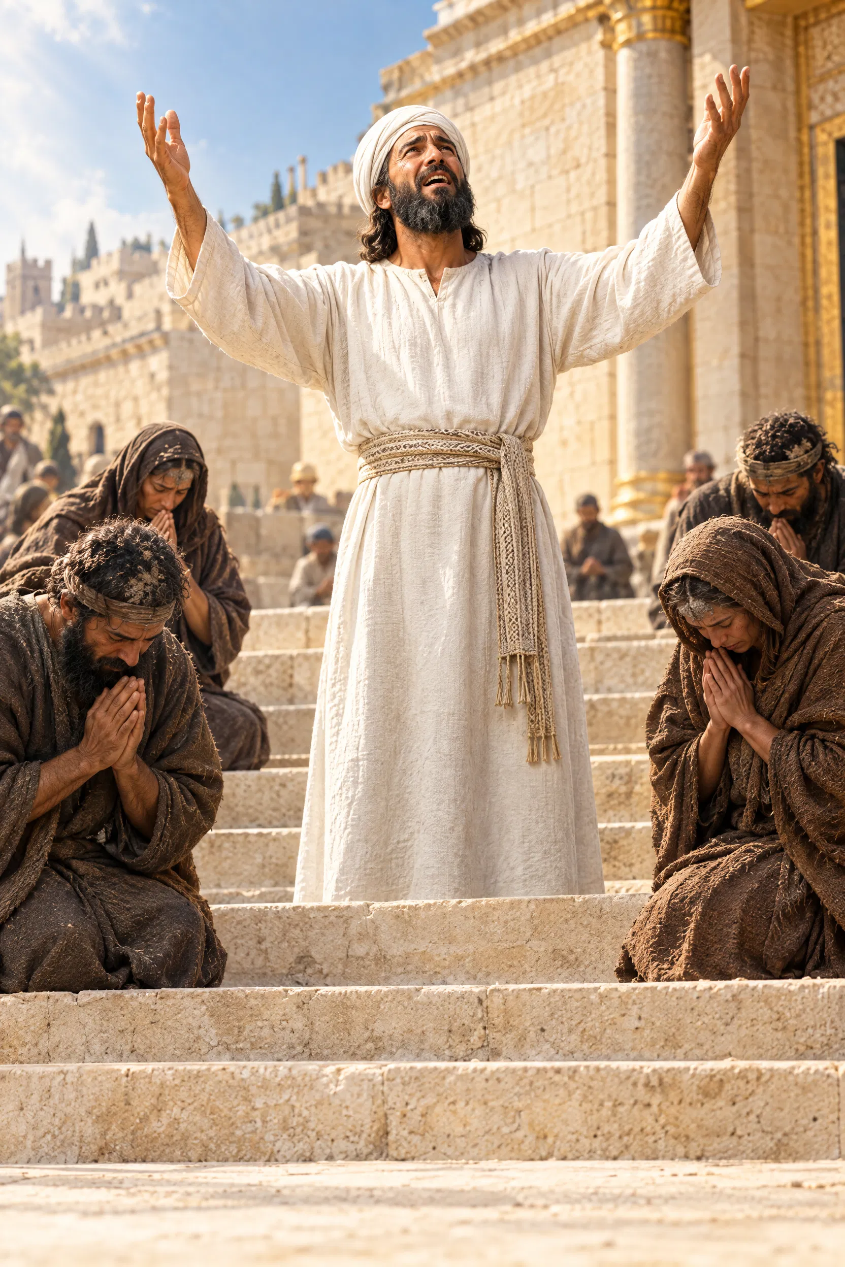The Levites Confess Israel's Sins