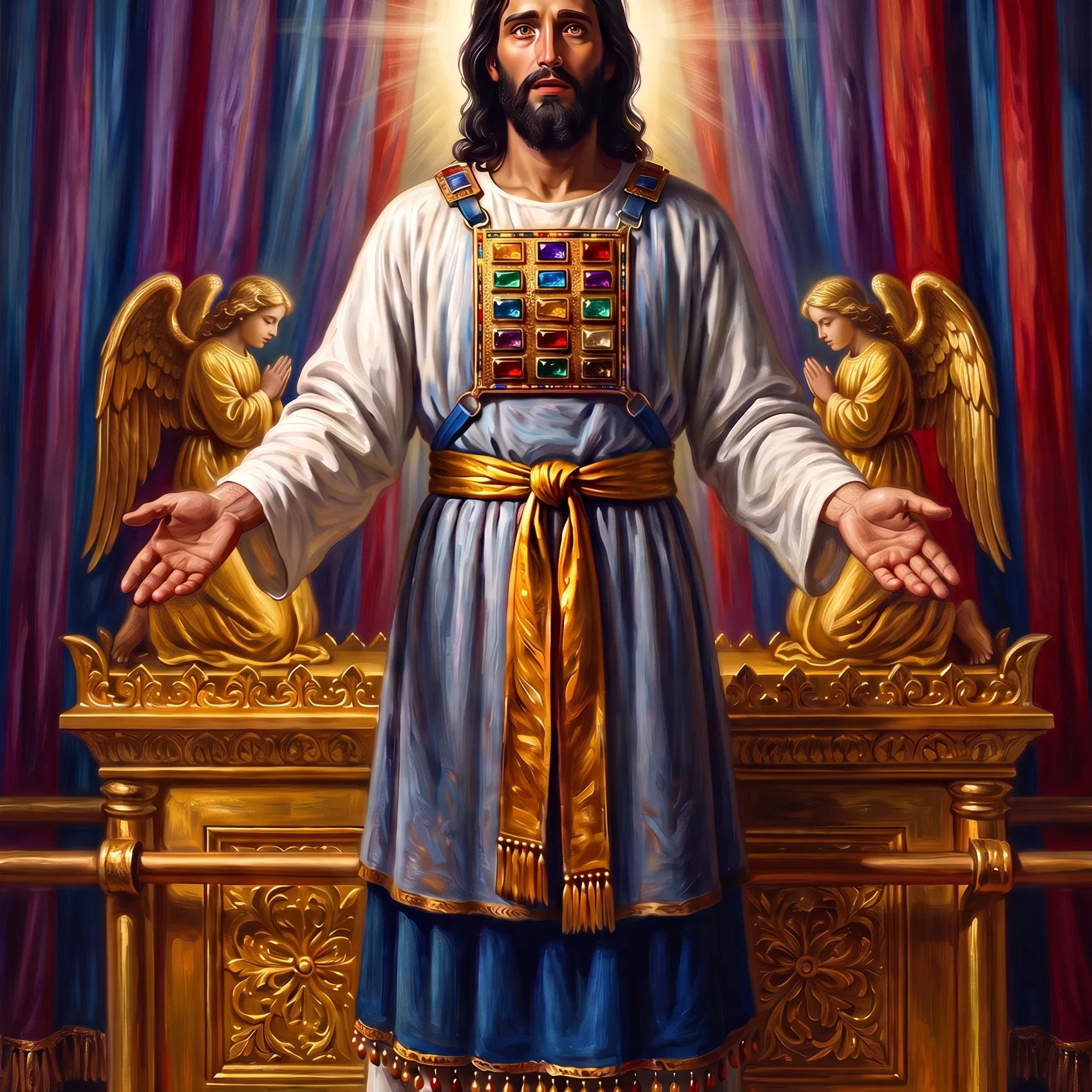 Jesus as High Priest Before the Ark