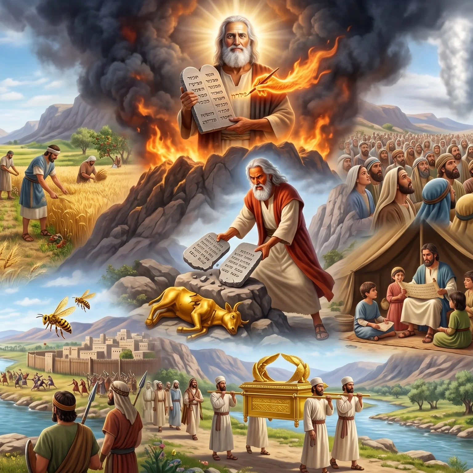 Echoes of the Sinai Covenant
