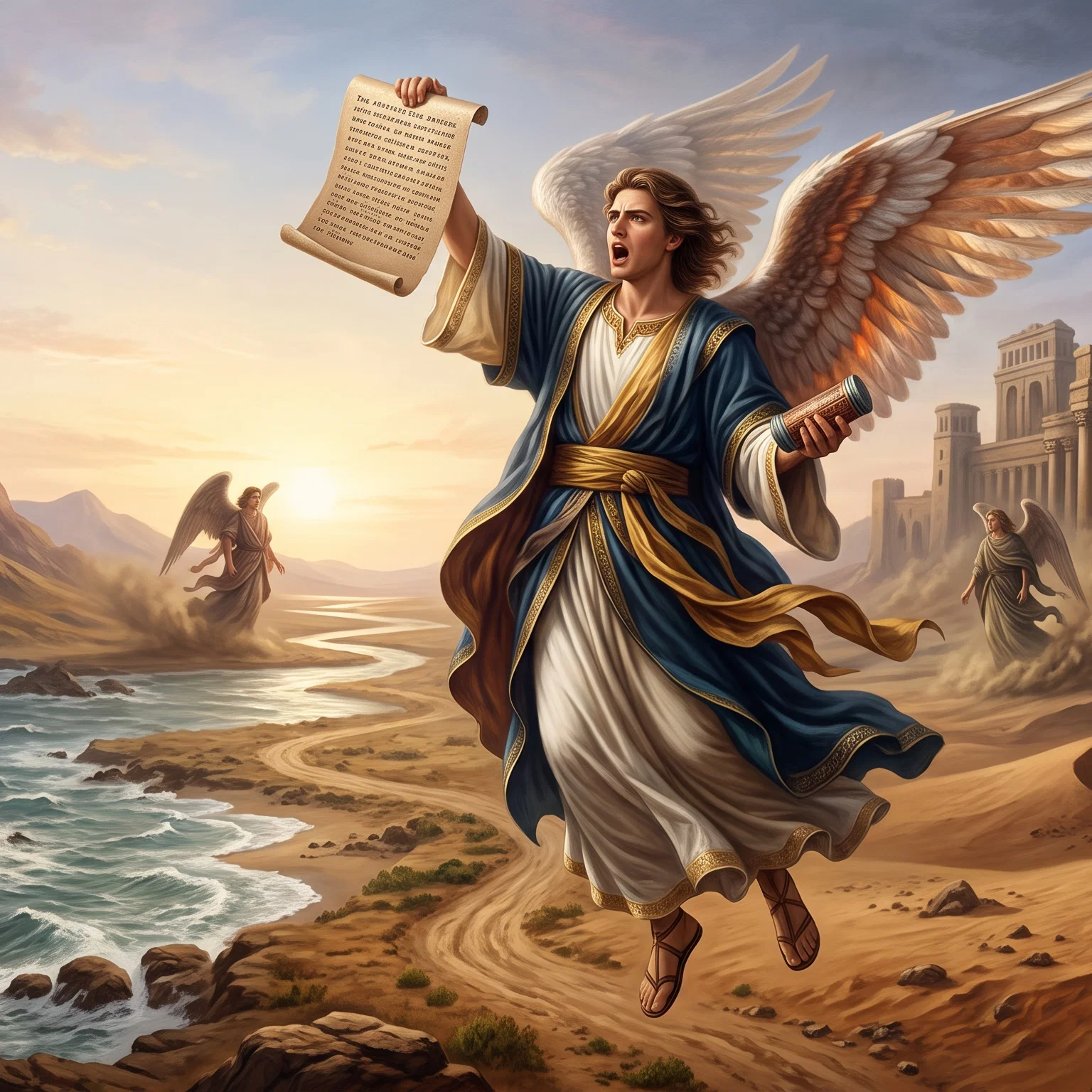 The Angel Ascending From The East