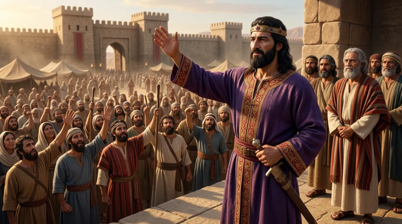 Jehu Proclaimed King Before the People