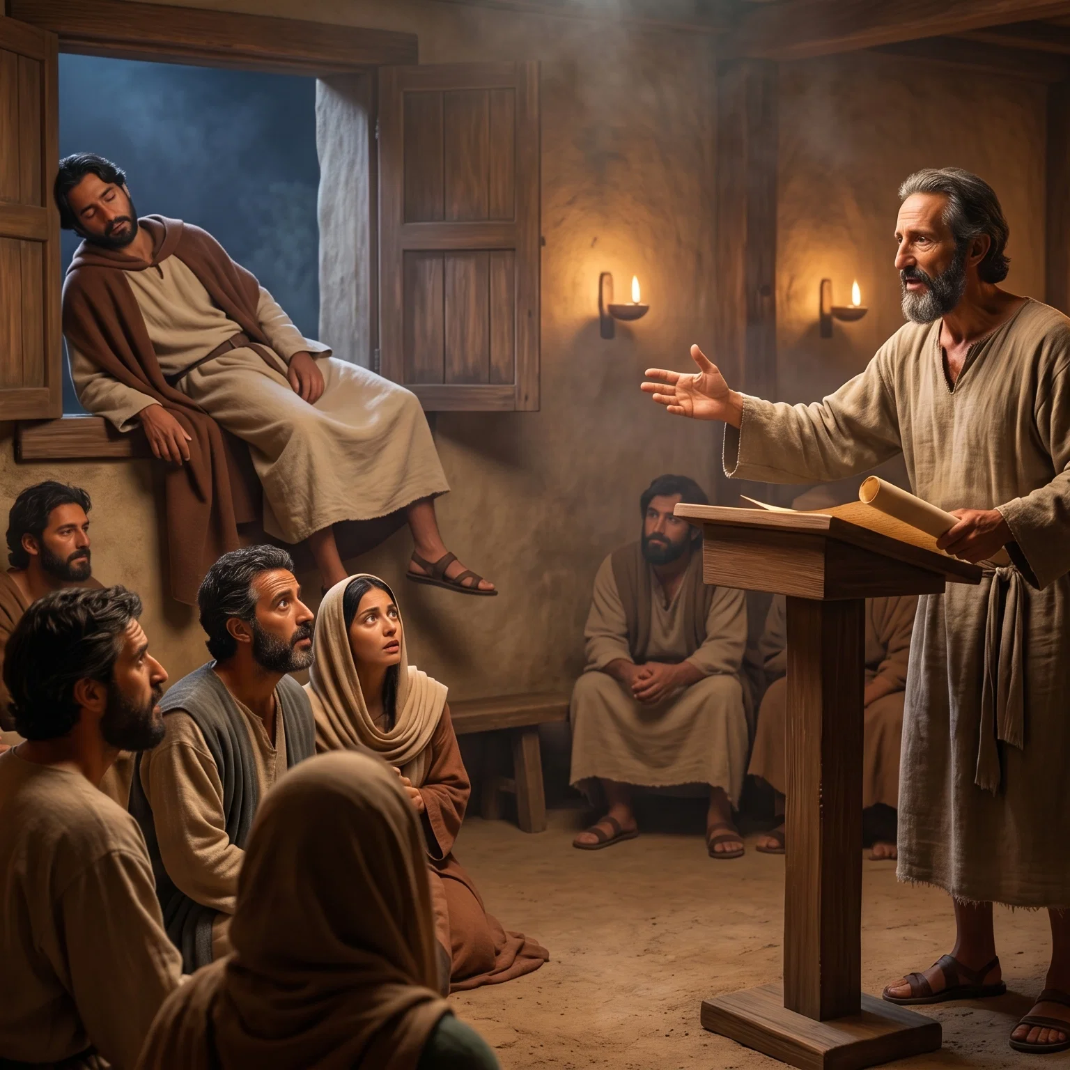 Midnight Sermon and the Fallen Youth