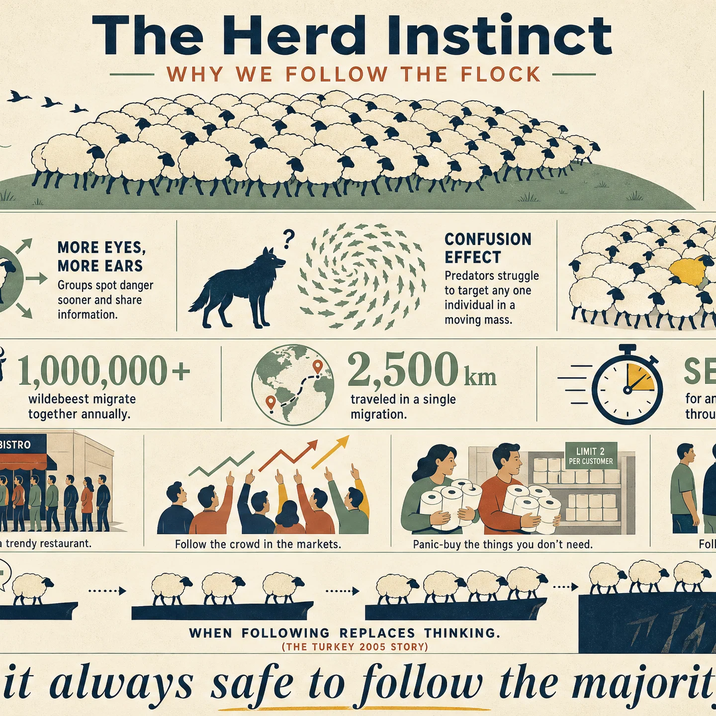 The Herd Instinct: Wisdom and Folly