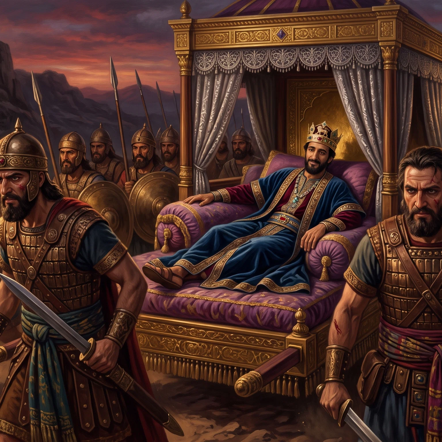The Royal Bed of King Solomon