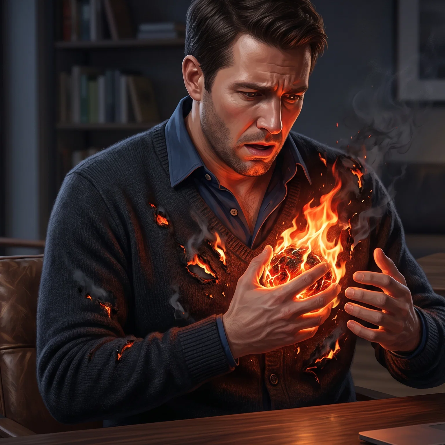 The Consuming Flame of Temptation