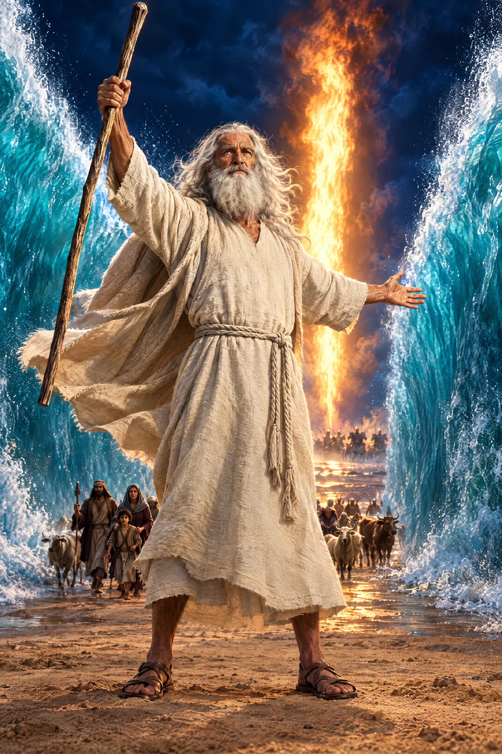 Moses Parts the Red Sea