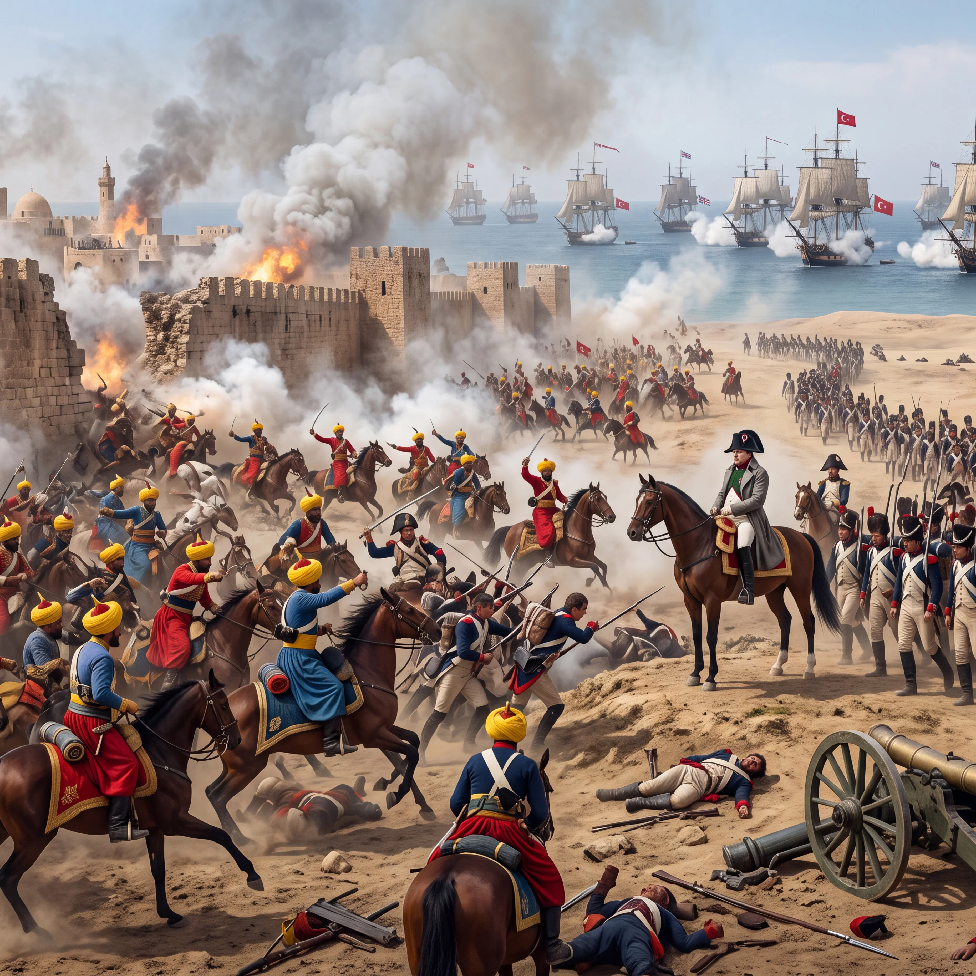 The Defeat Of Napoleon at Acre
