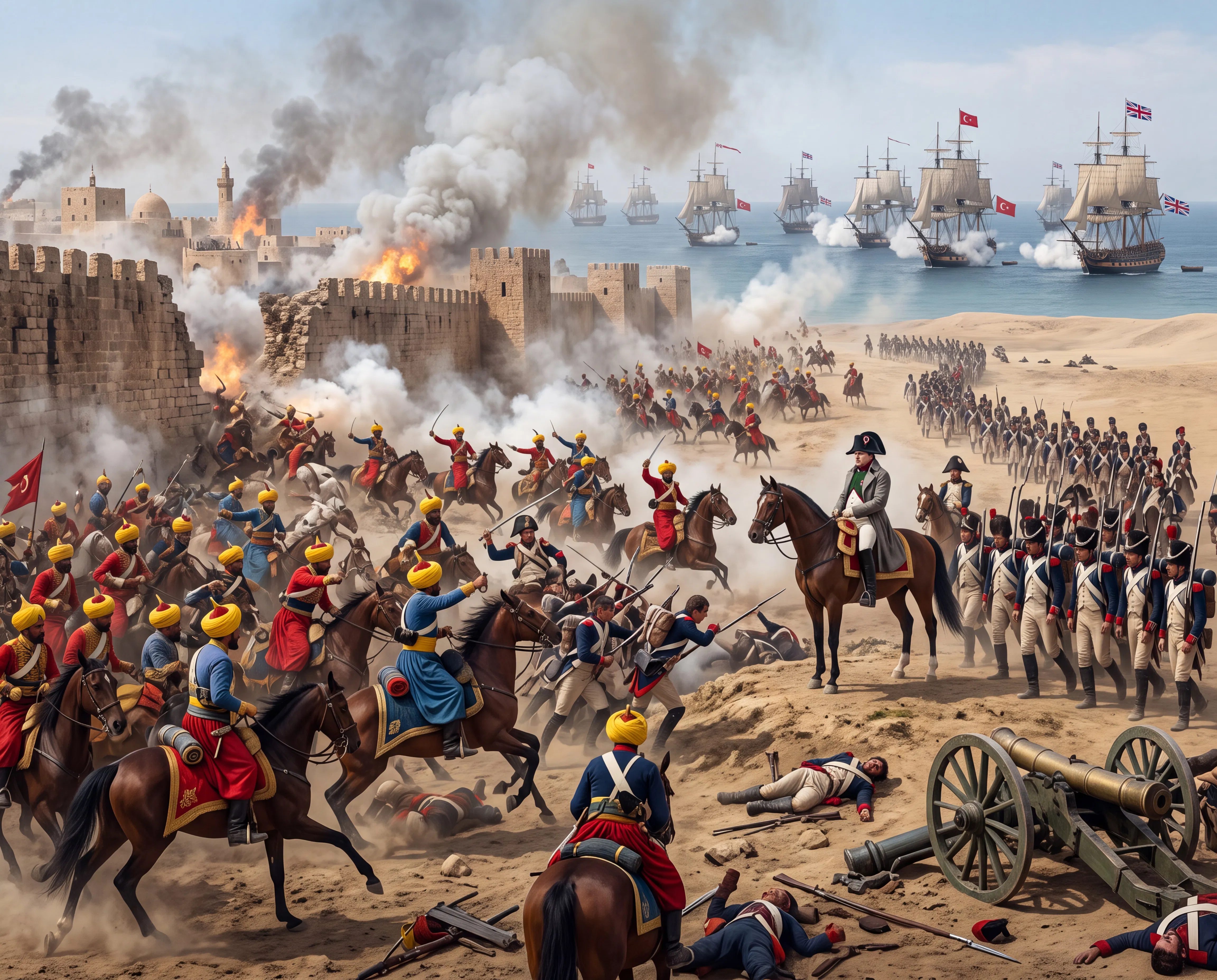 The Defeat Of Napoleon at Acre