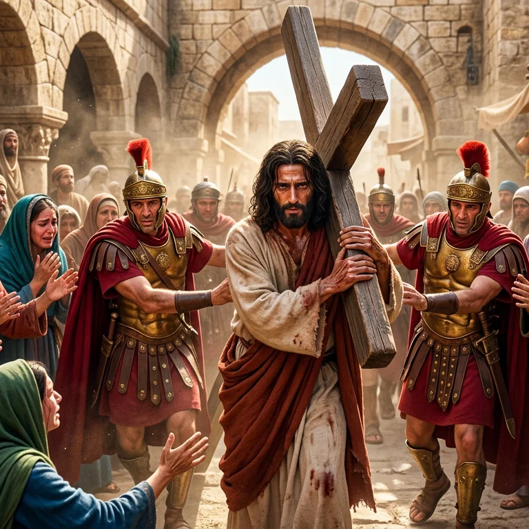 The Weight of Redemption on Via Dolorosa