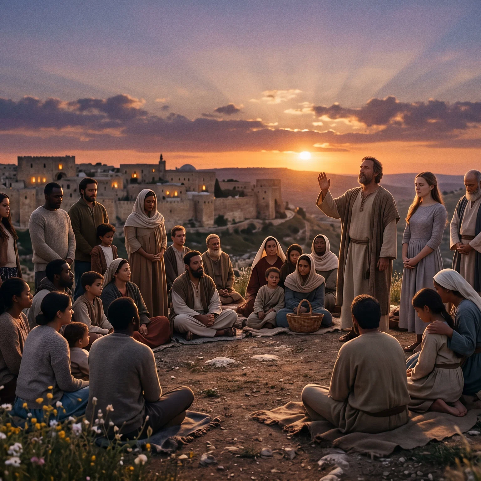 Opening the Sabbath at Sunset Each Friday