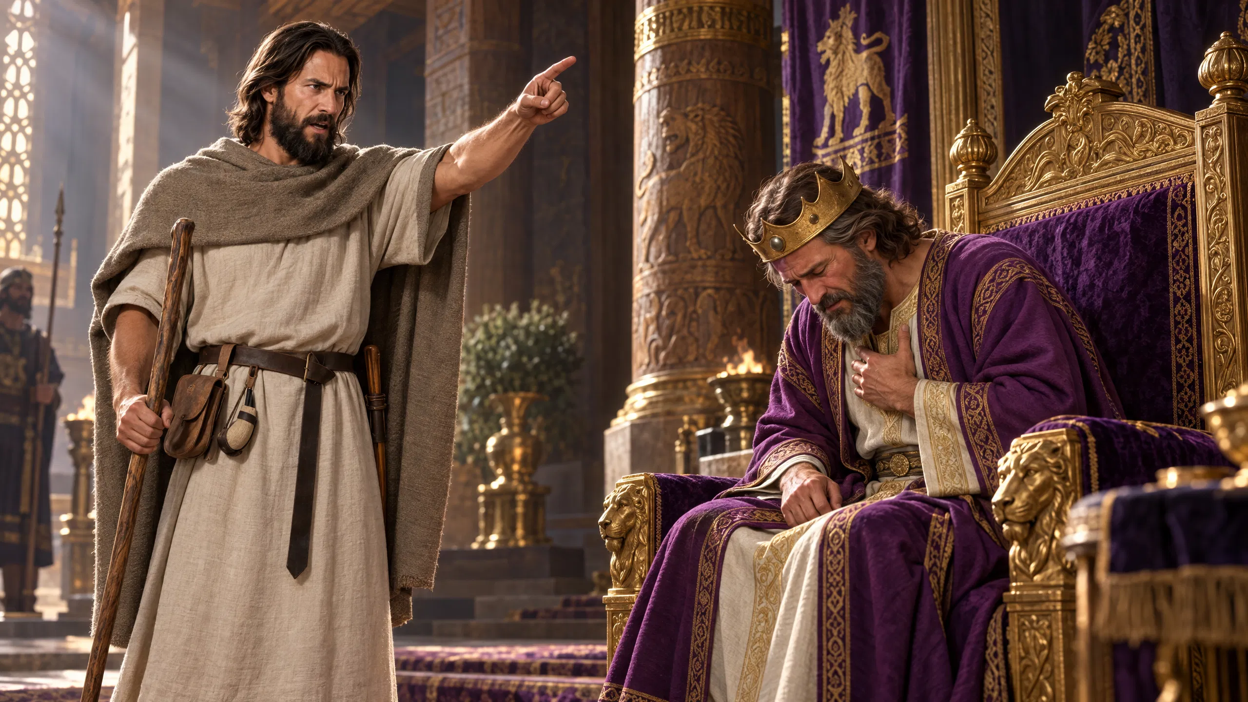 The Prophet Confronts the Fallen King