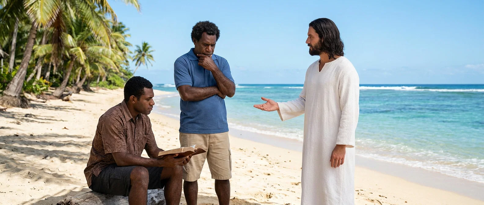 Divine Conversations on Tropical Shores