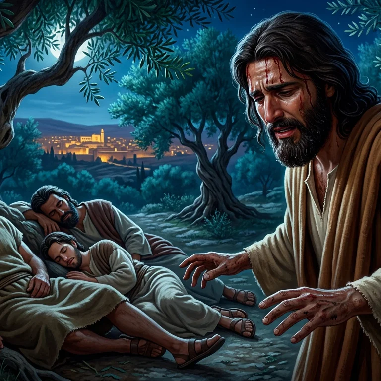 The Lonely Vigil at Gethsemane