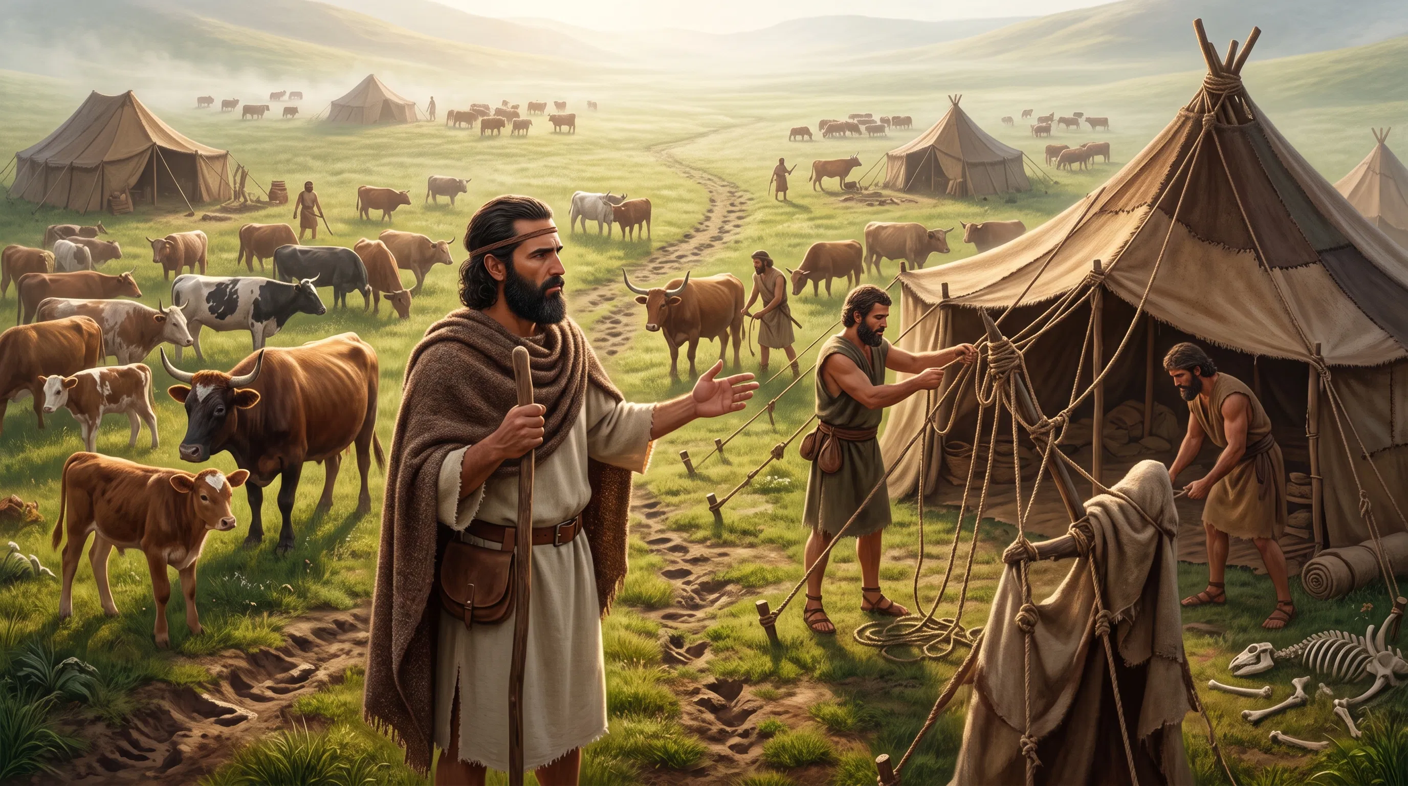 The First Dwellers of Tents