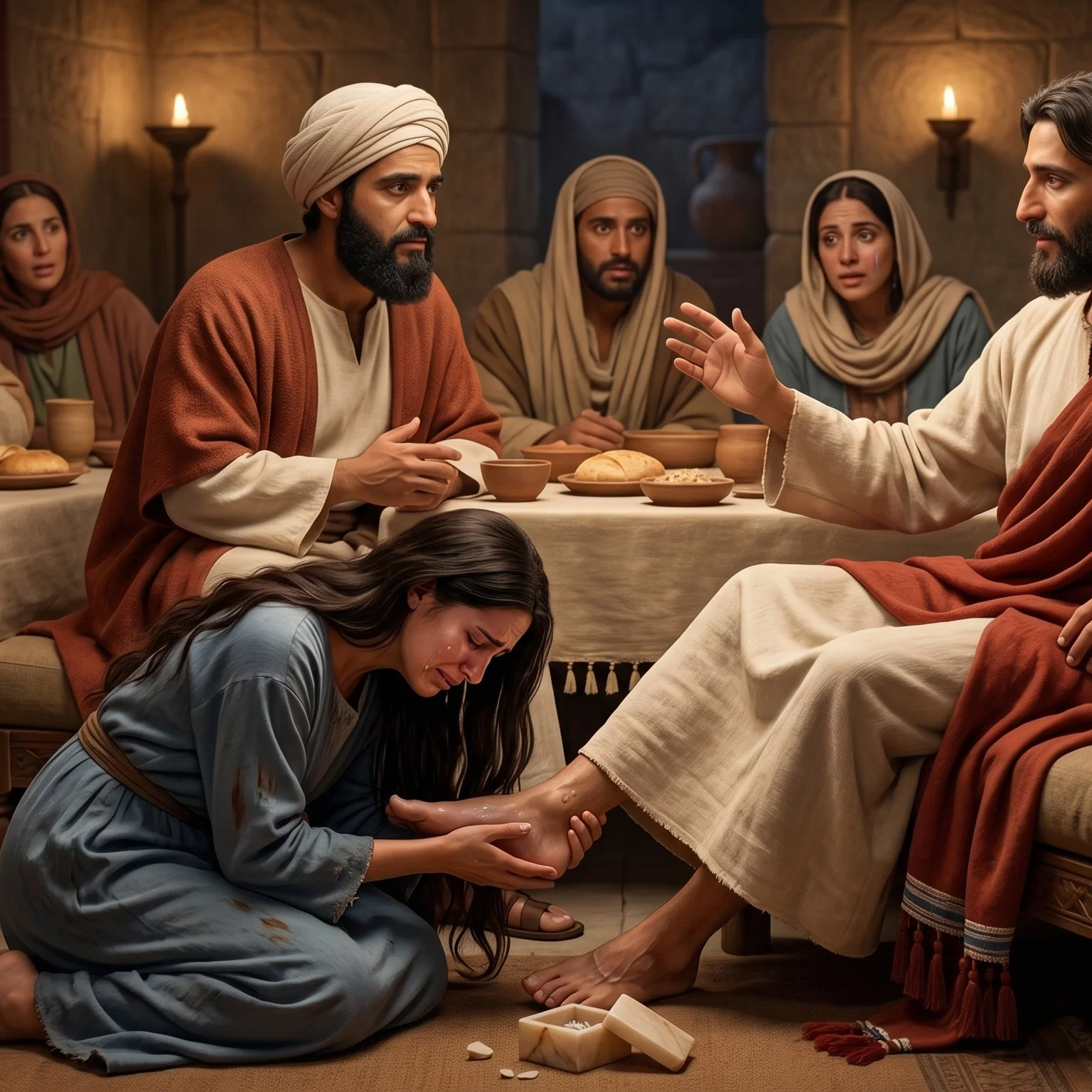 The Anointing at the Pharisee's House