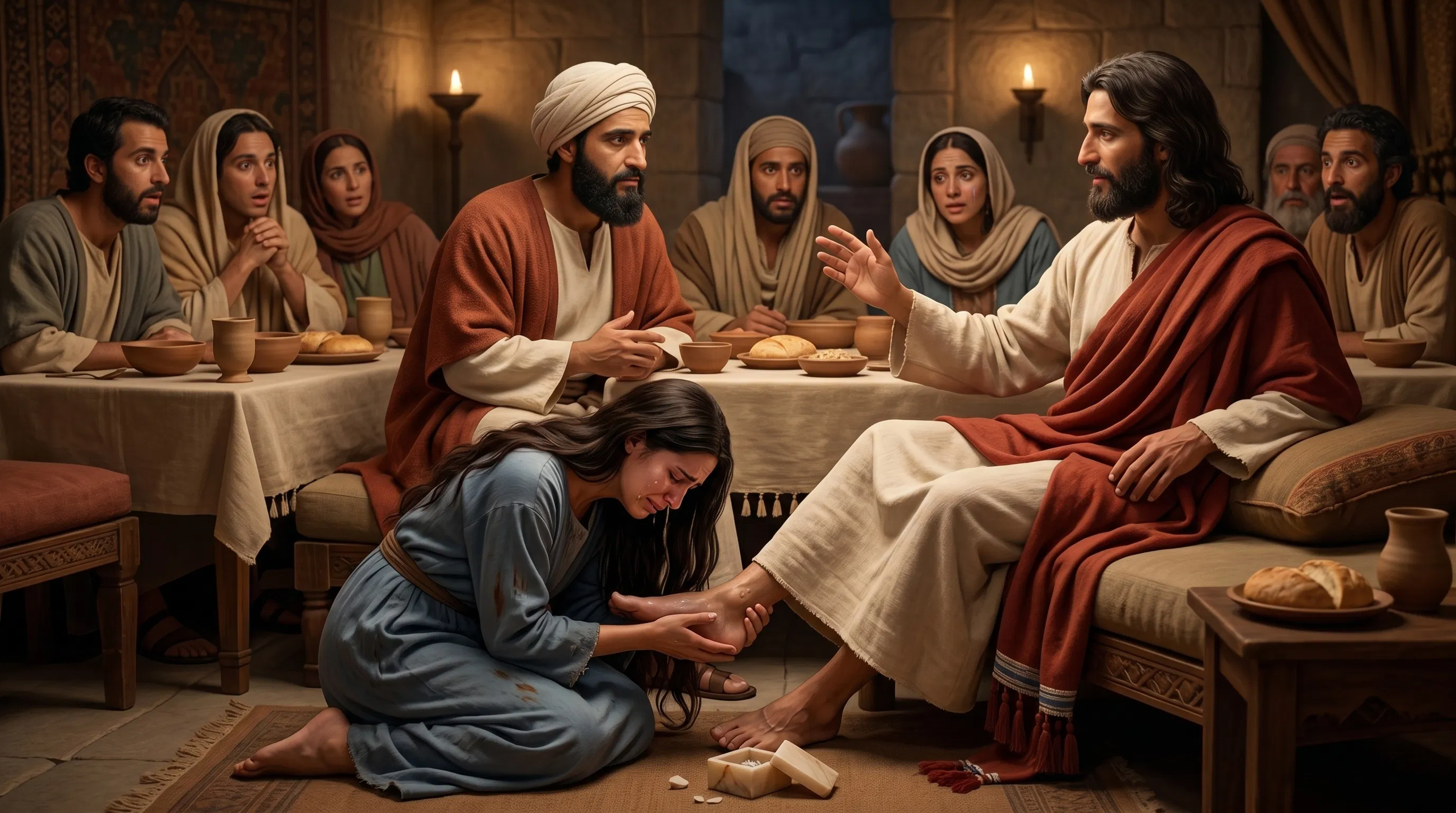 The Anointing at the Pharisee's House