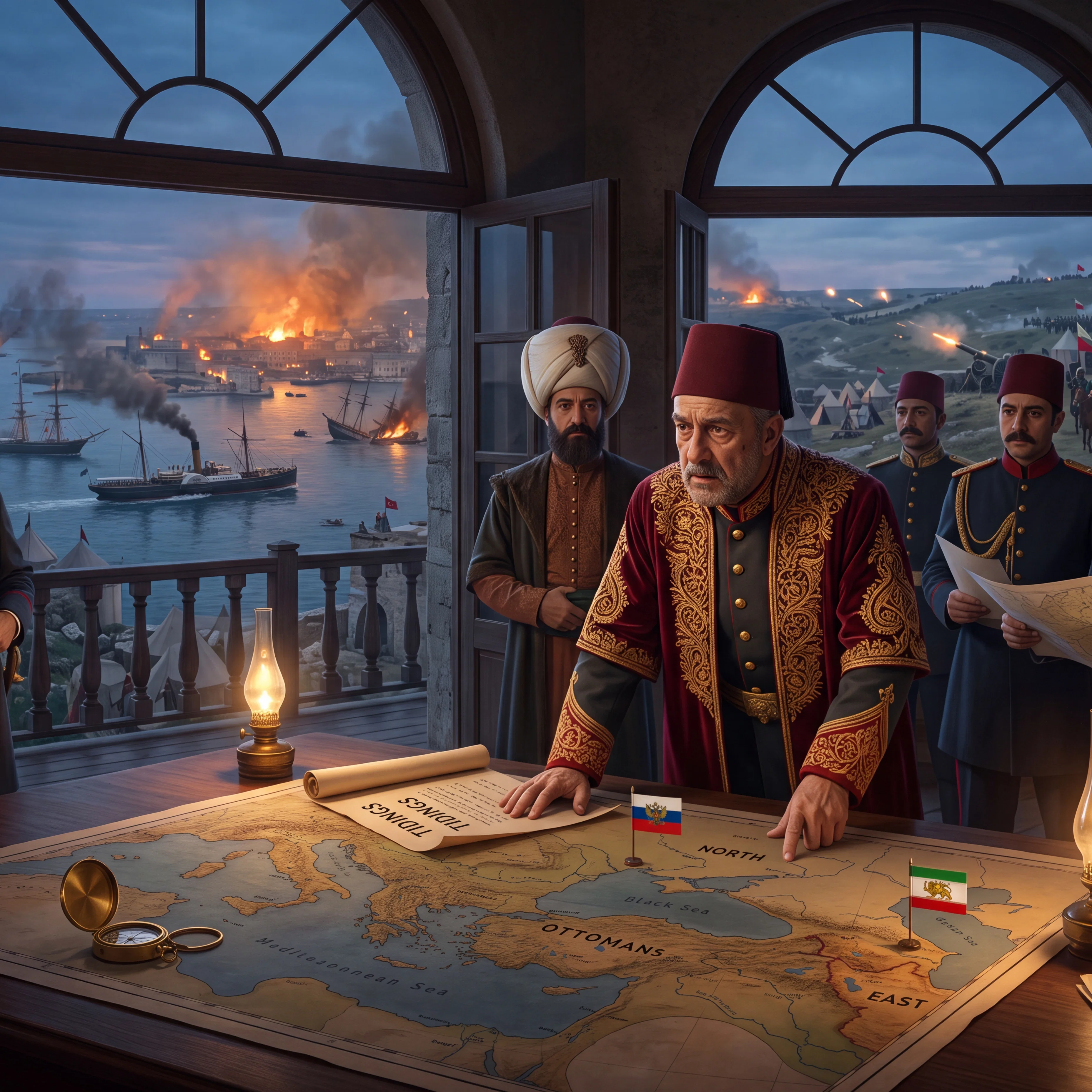 Tidings of Conflict From The East And North