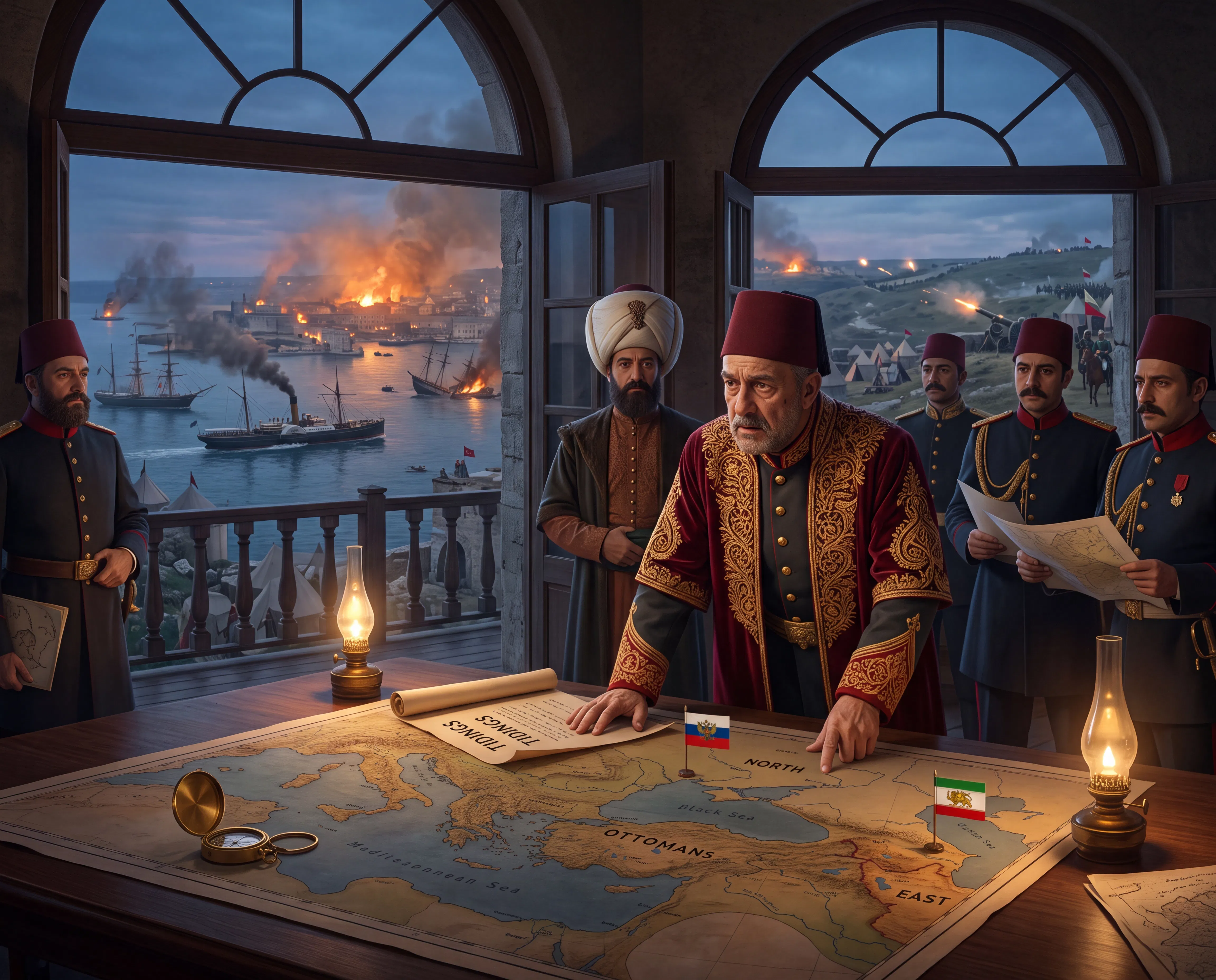 Tidings of Conflict From The East And North