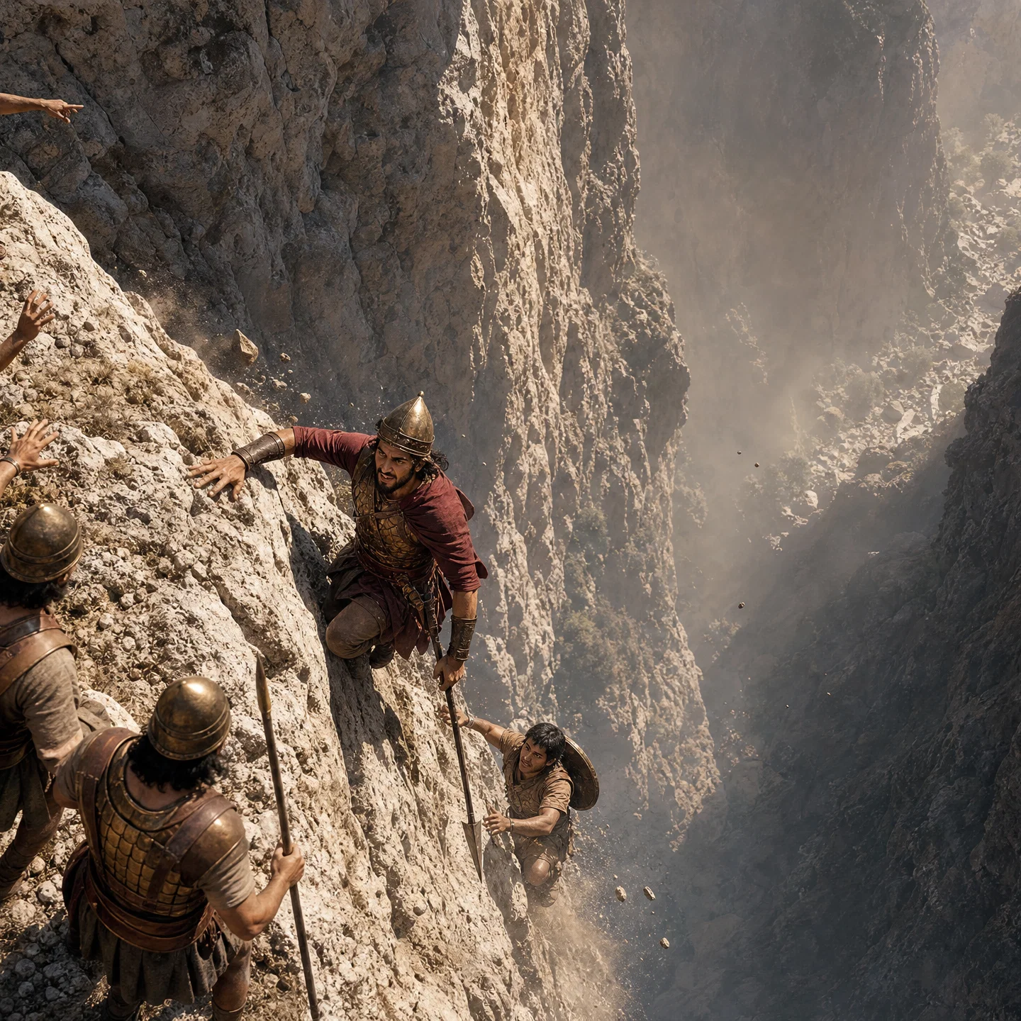 The Perilous Ascent at Michmash Pass