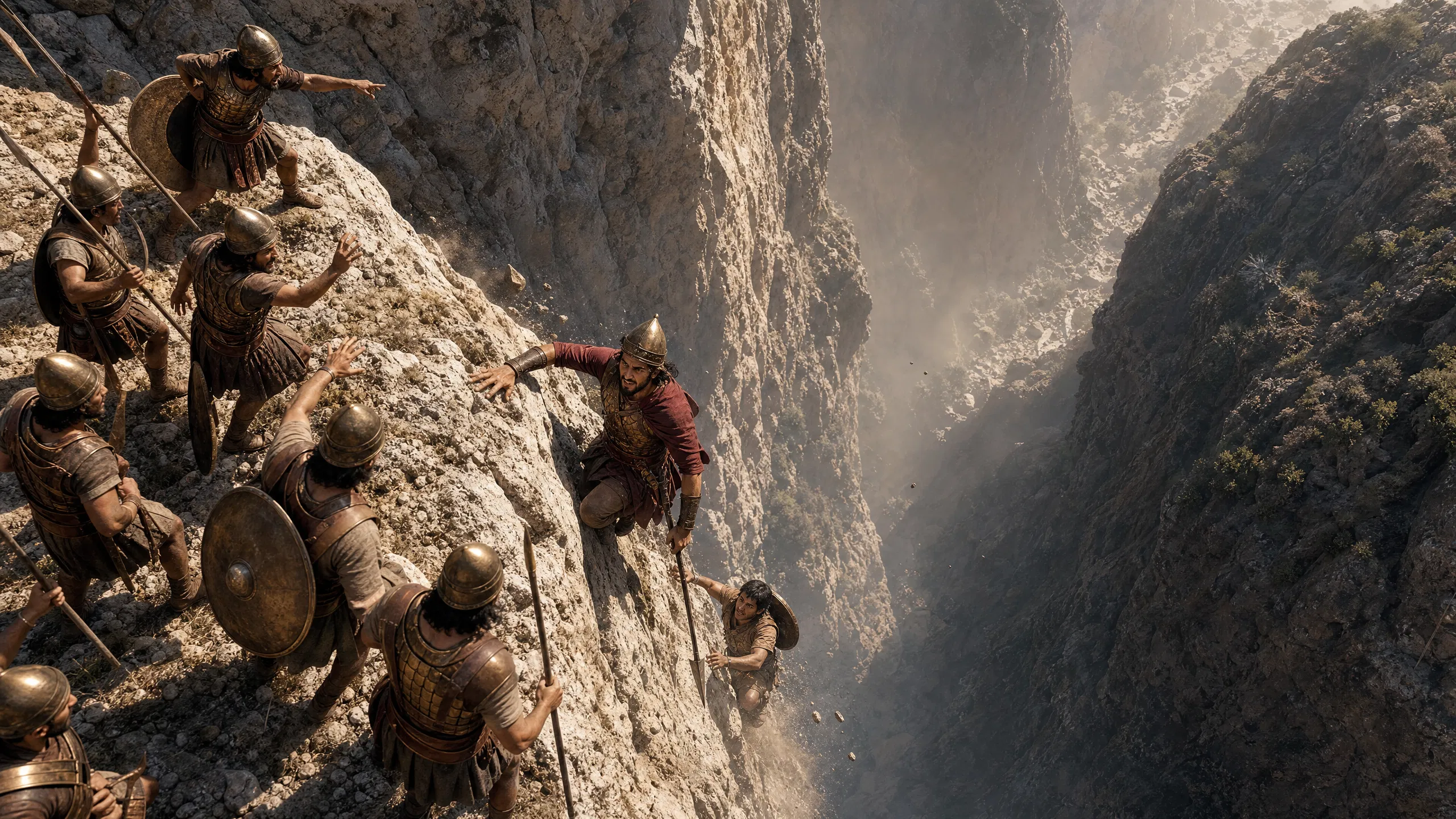 The Perilous Ascent at Michmash Pass