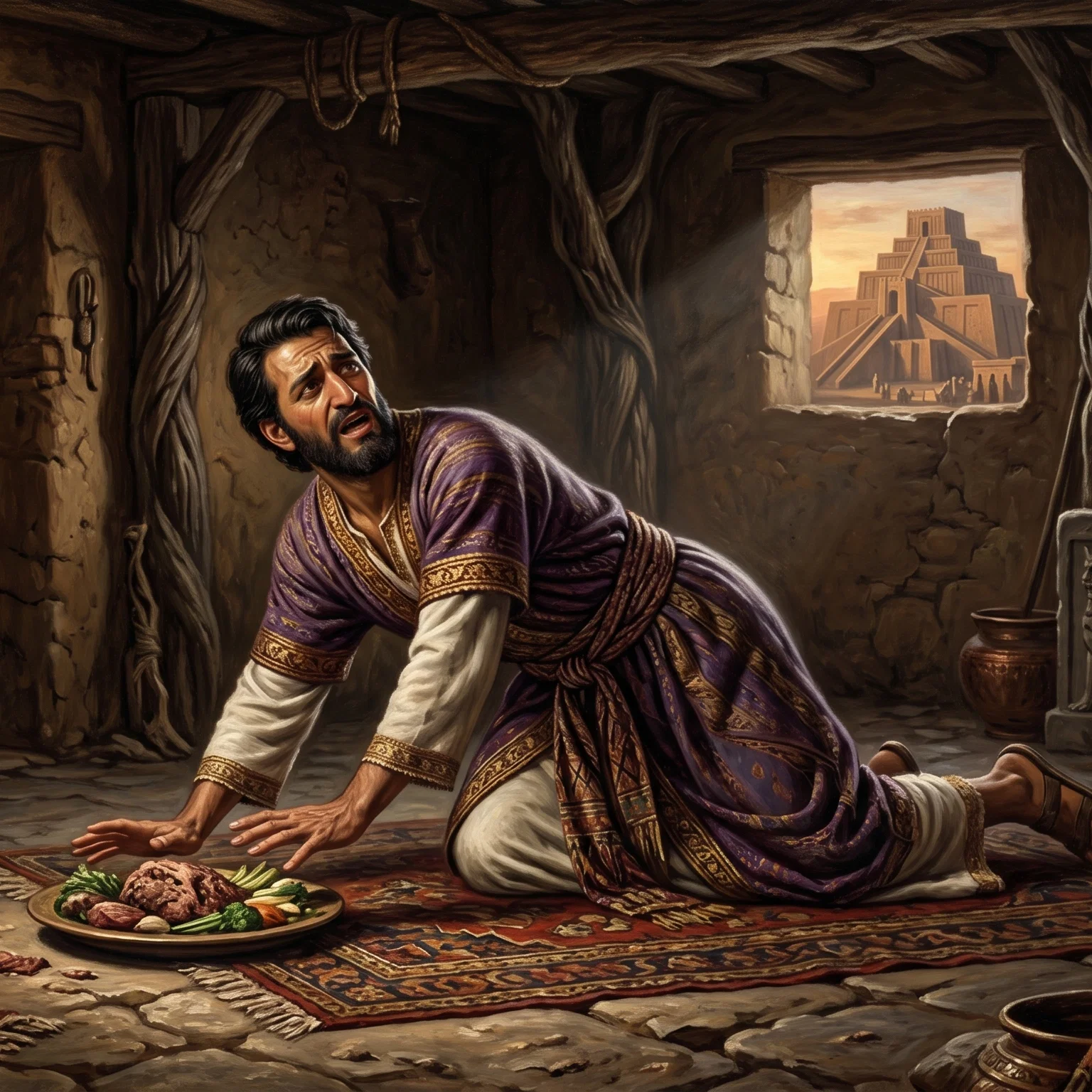 The Prophet Ezekiel Defiant Resolution