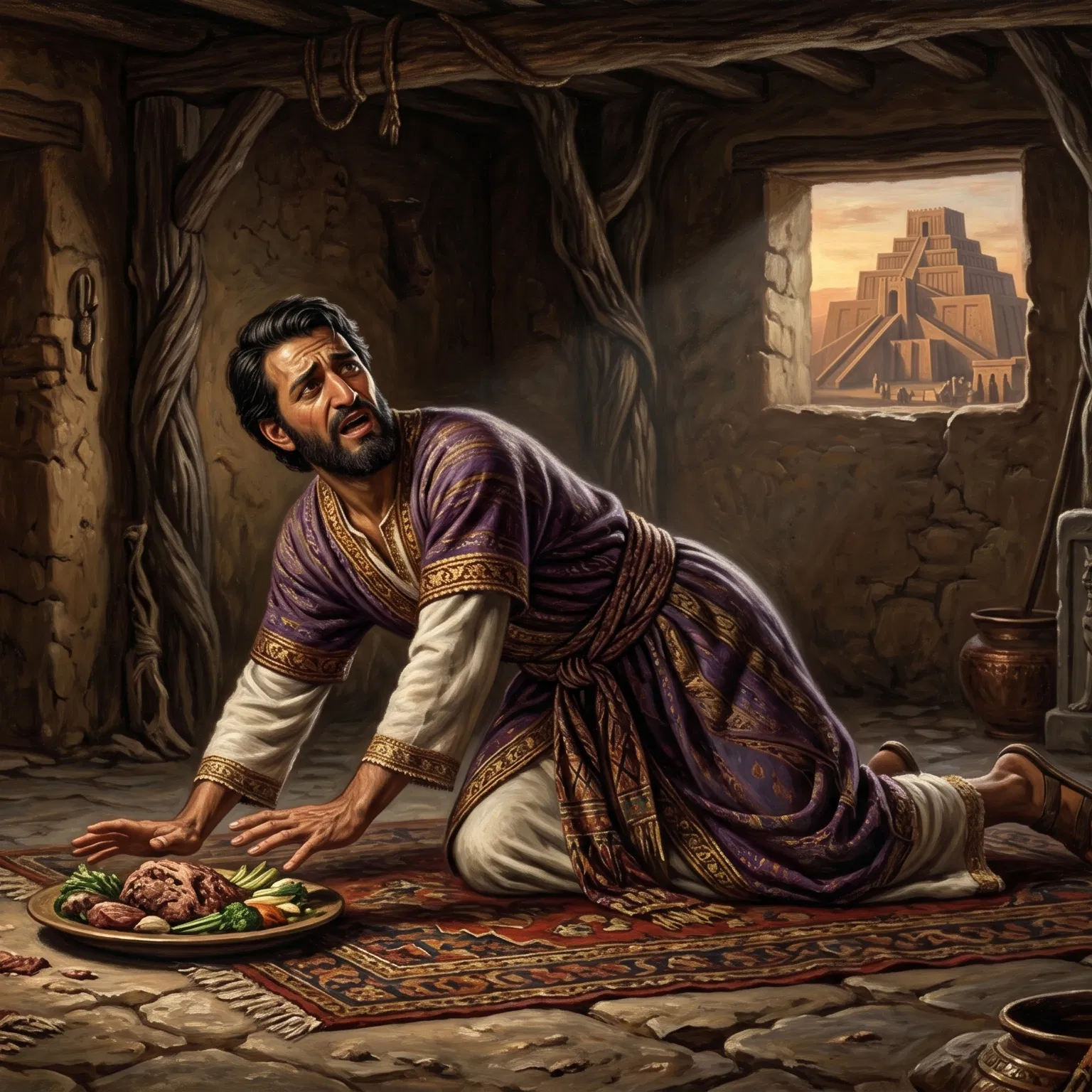 The Prophet Ezekiel Defiant Resolution
