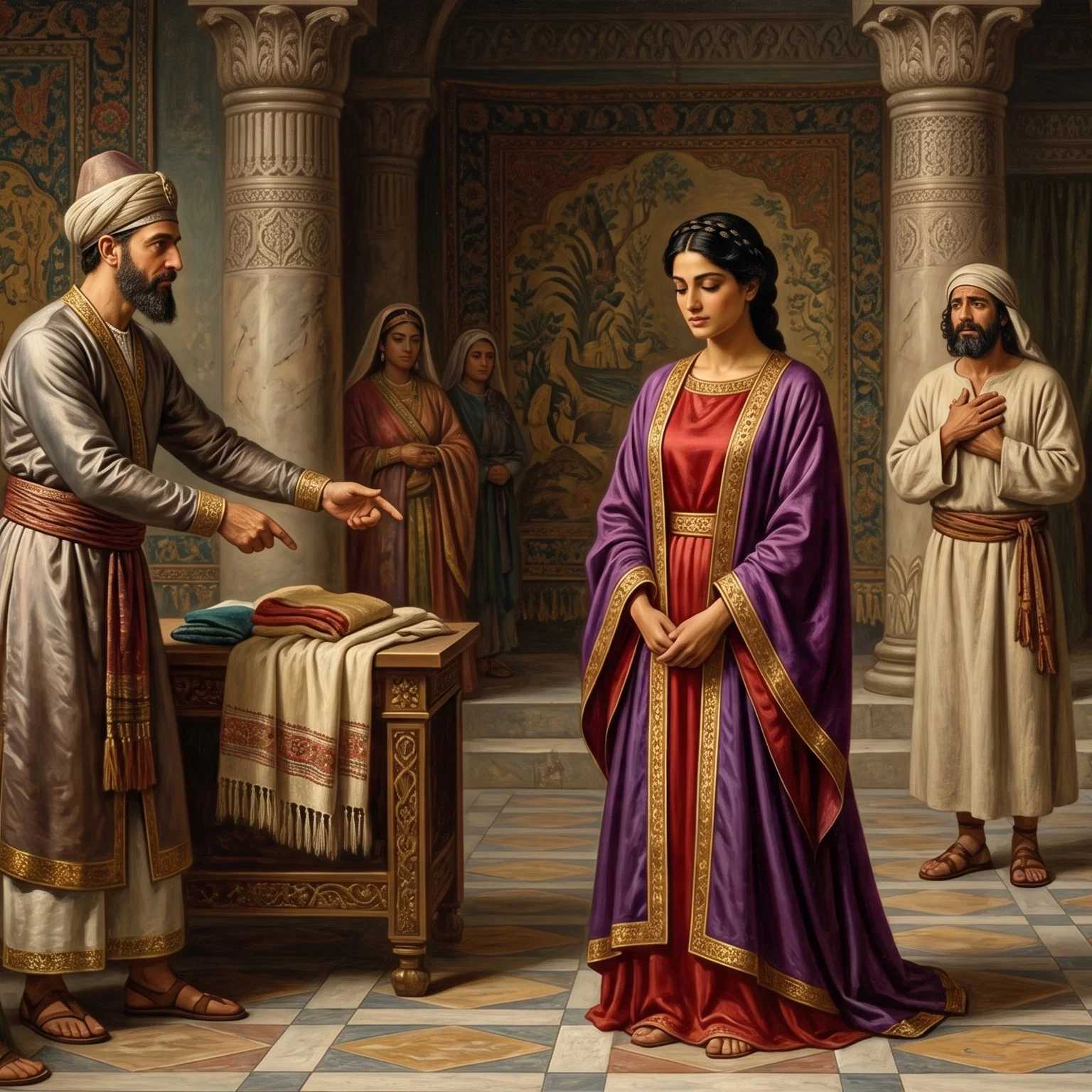 Queen Esther Before The Persian King