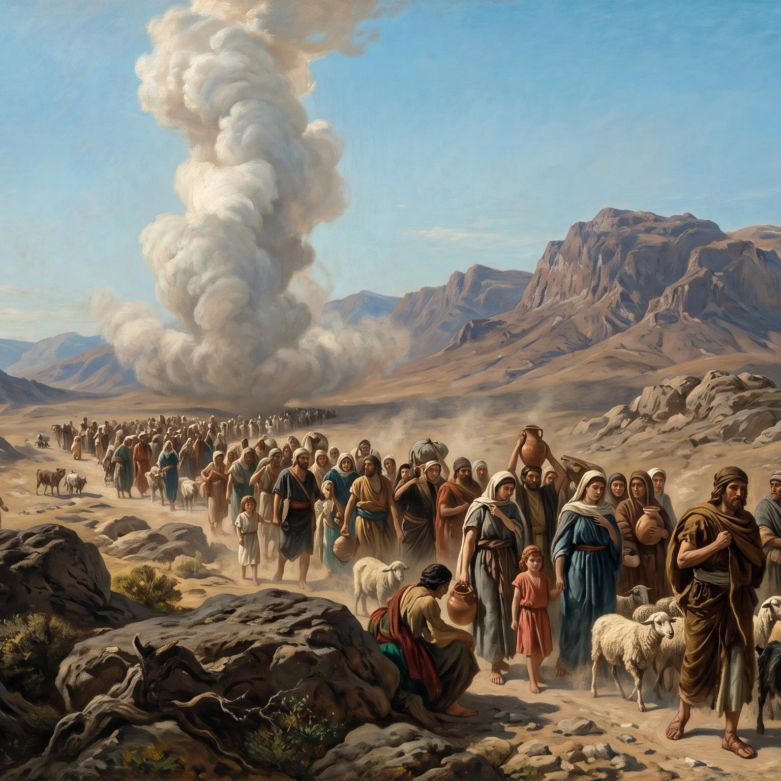 Divine Guidance Through the Desert Wilderness