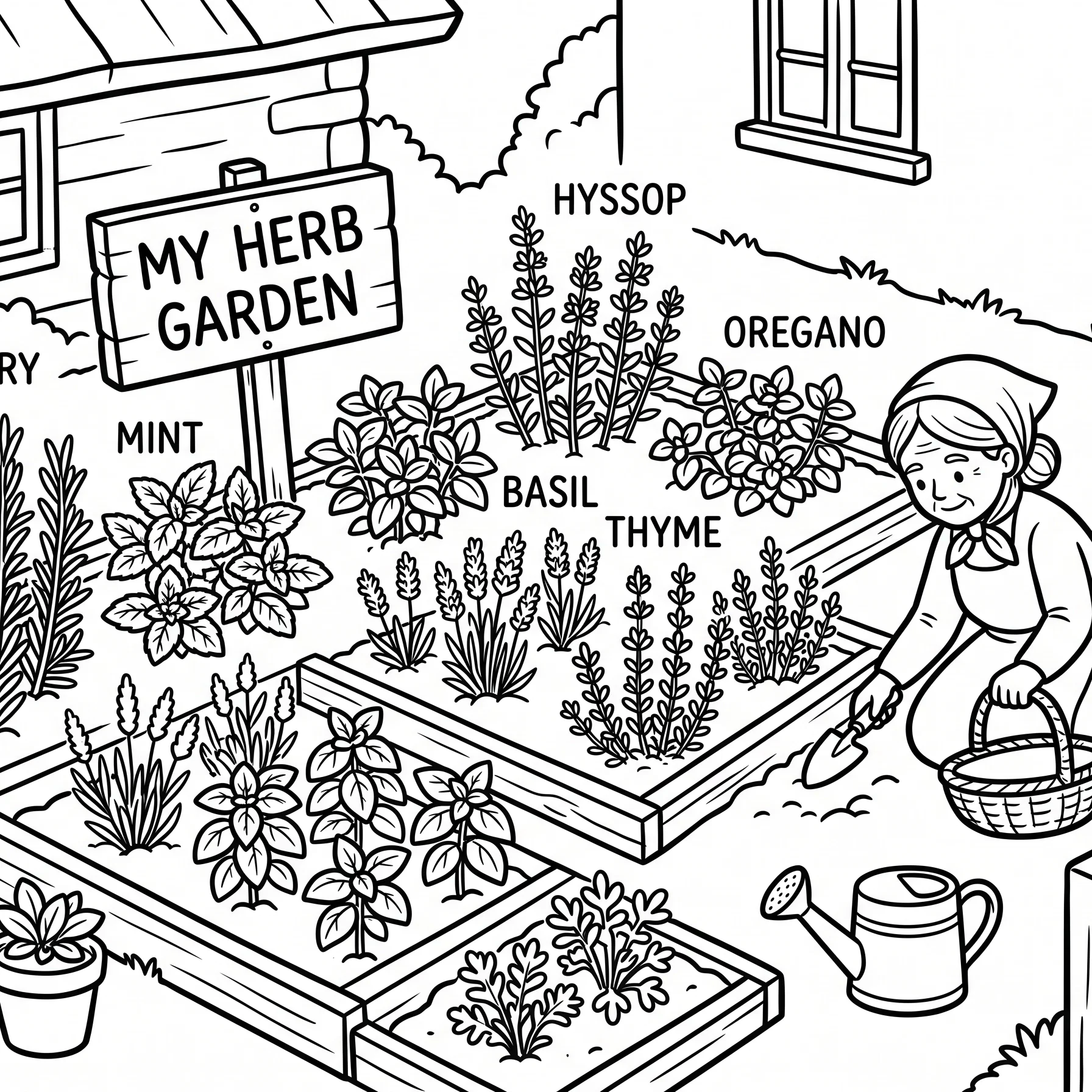 A Sacred Garden of Ancient Herbs