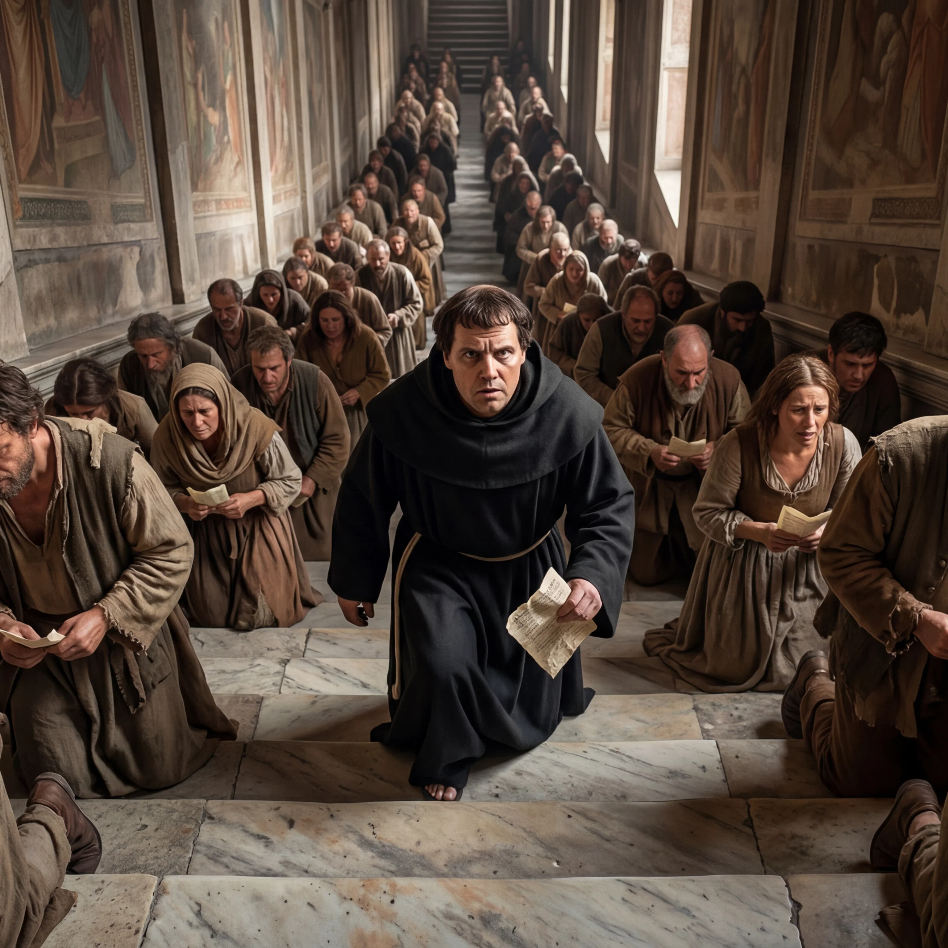 Martin Luther and the Penitent Pilgrims