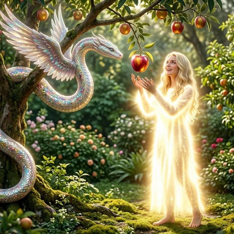 The Serpent's Deceptive Whisper in Eden