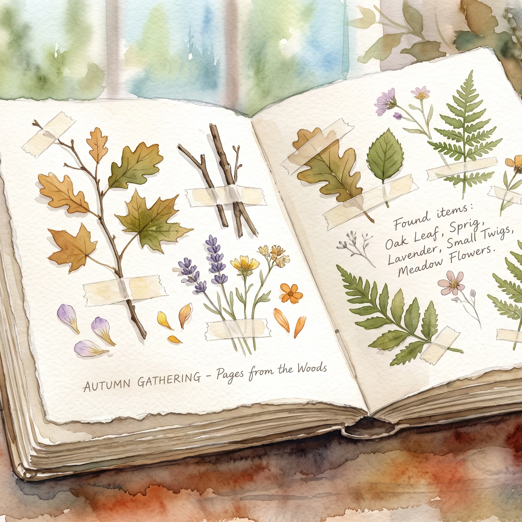 Scripture Preserved in Nature's Bloom