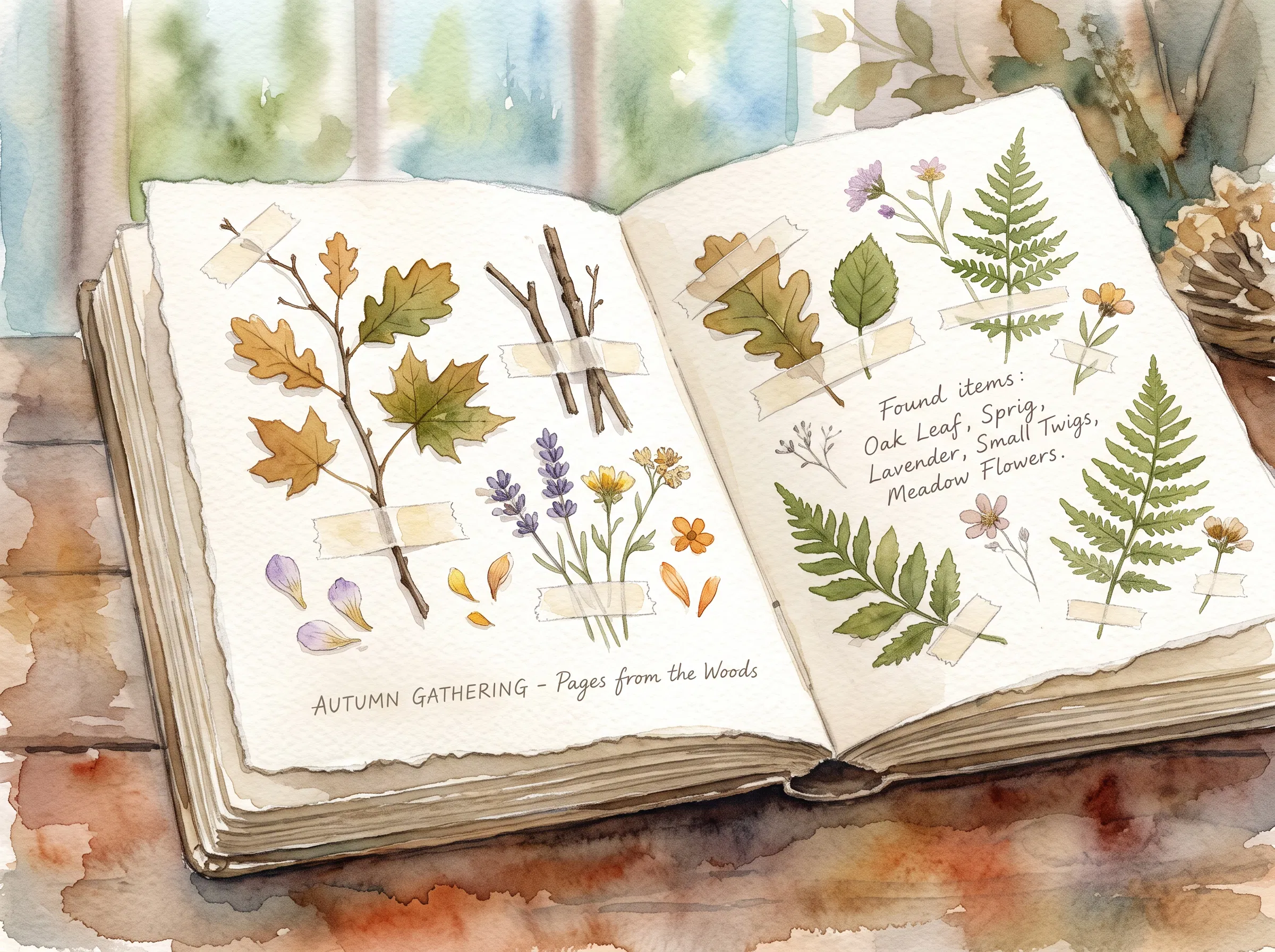Scripture Preserved in Nature's Bloom