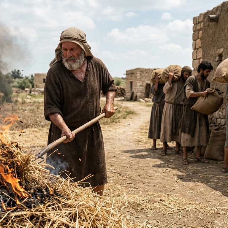 The Judgement - Harvest Separation of Wheat and Chaff
