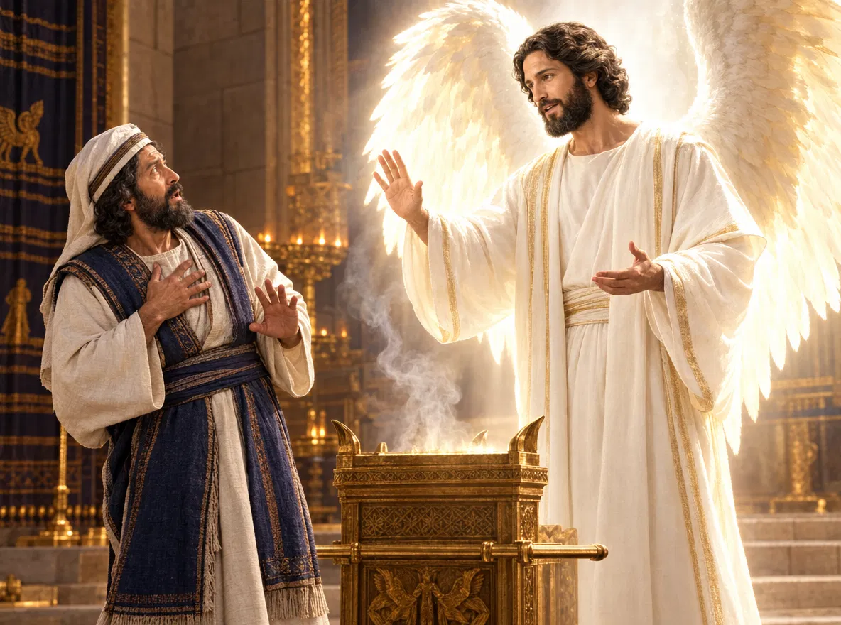 Gabriel Appears to Zechariah at the Incense Altar