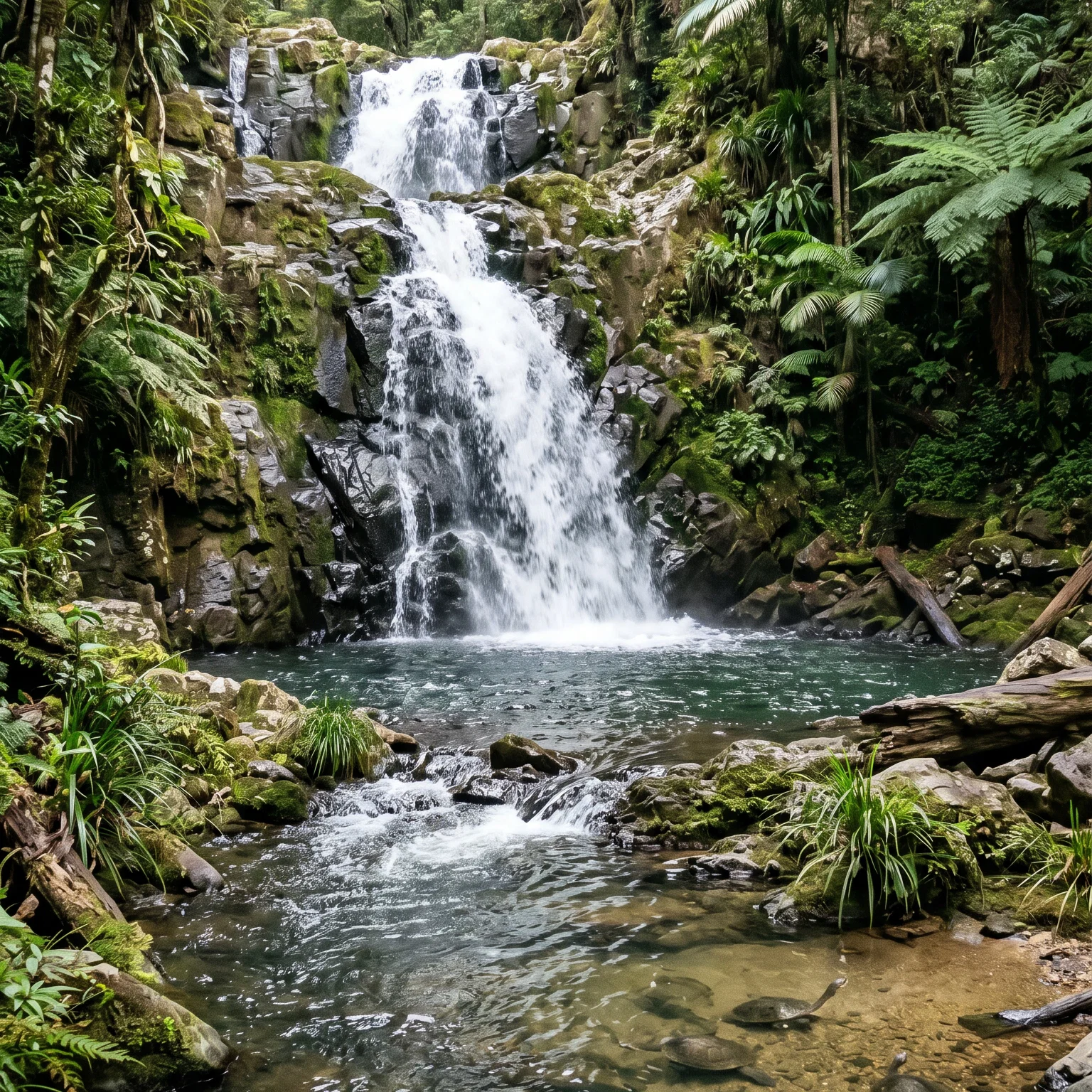 A Pristine Haven Within The Rainforest