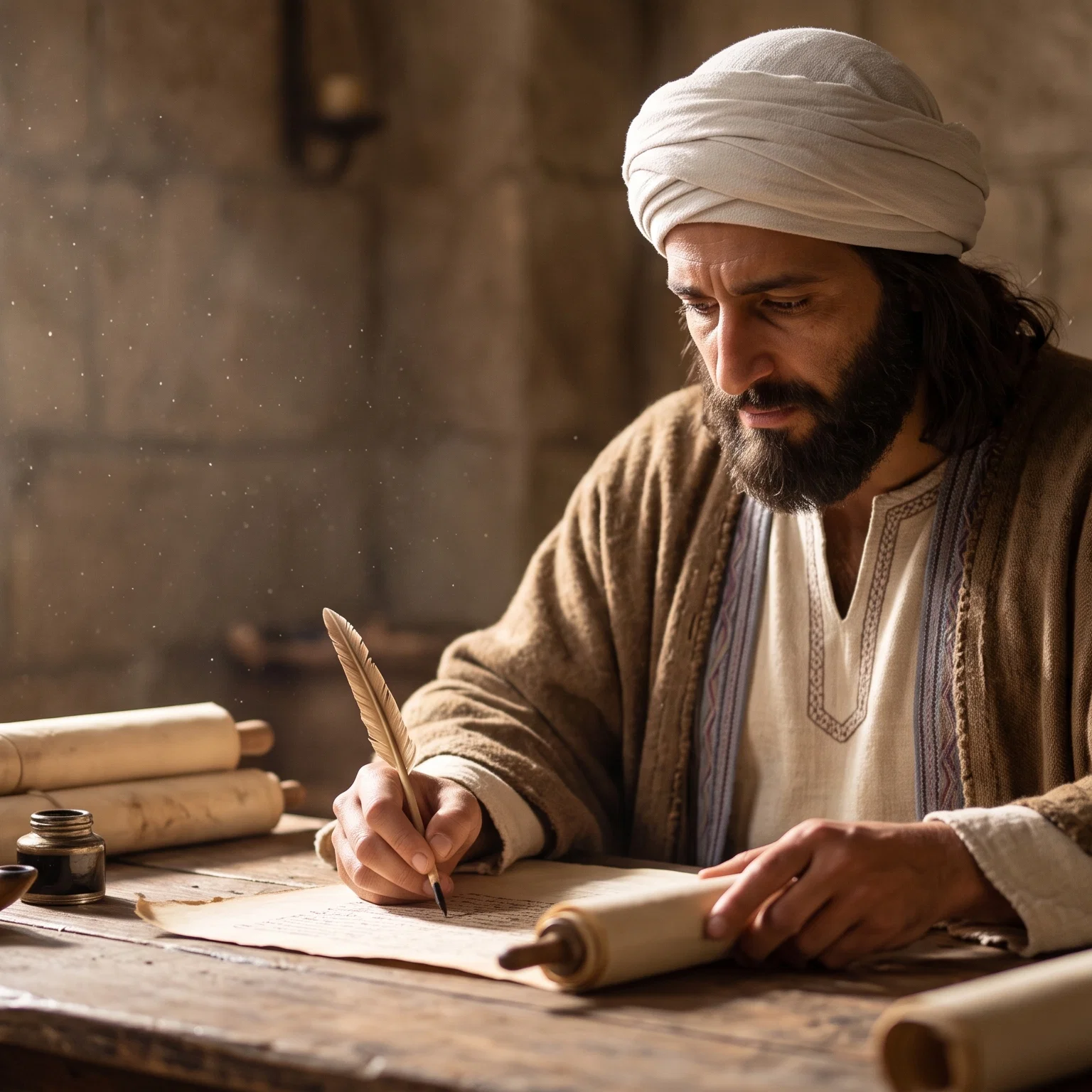 The Prophet Zephaniah Penning Divine Truth