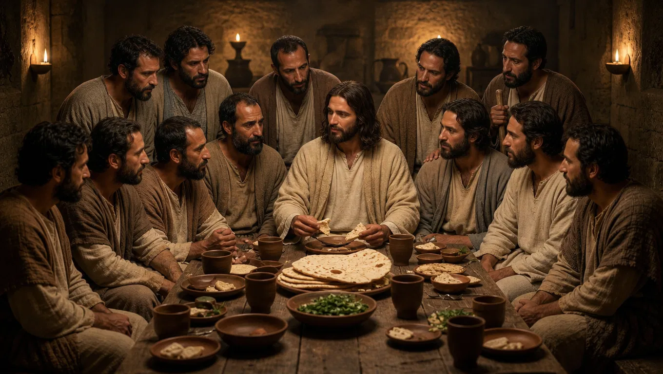 Unleavened Bread and the Cup at the Table