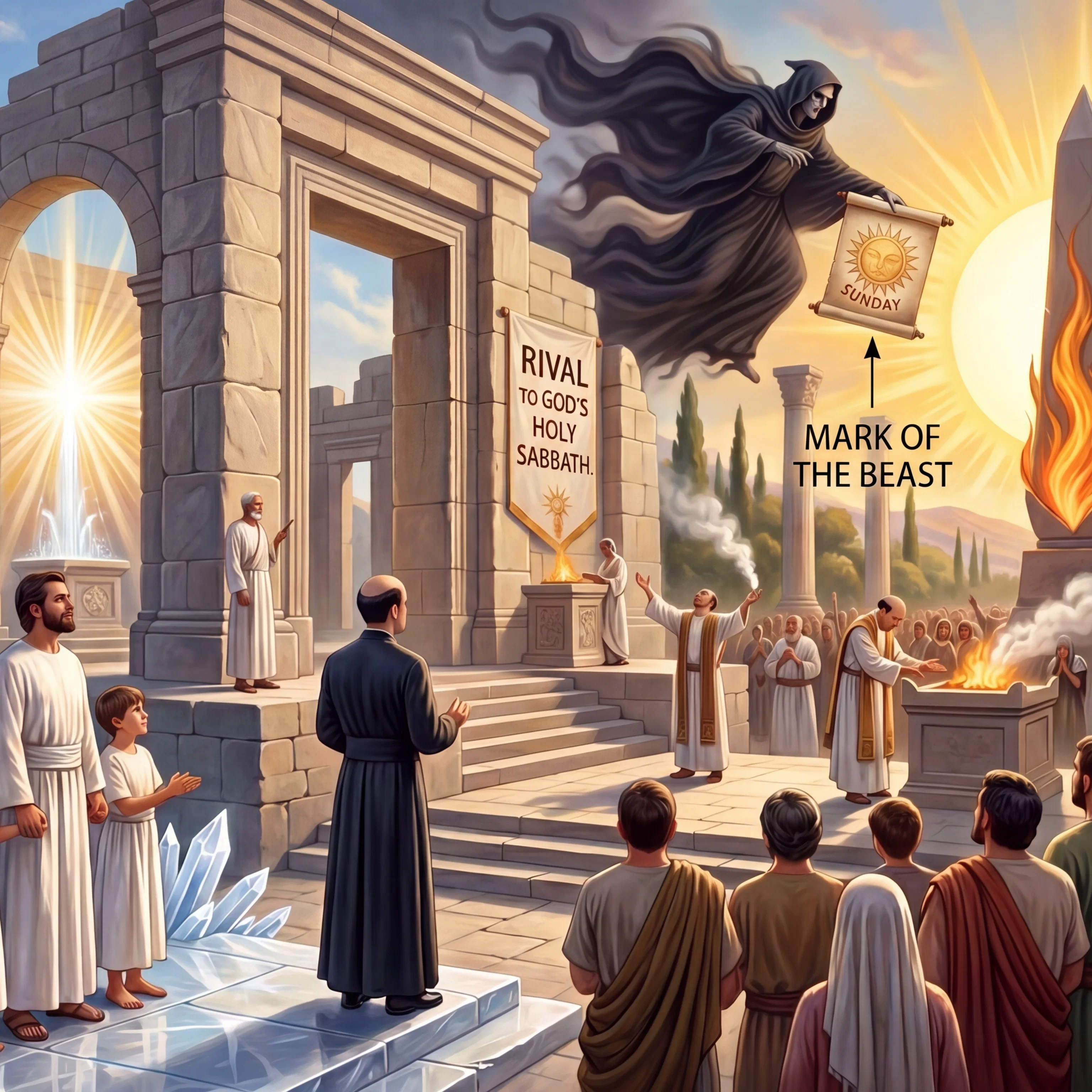 Seal of God vs Mark of the beast