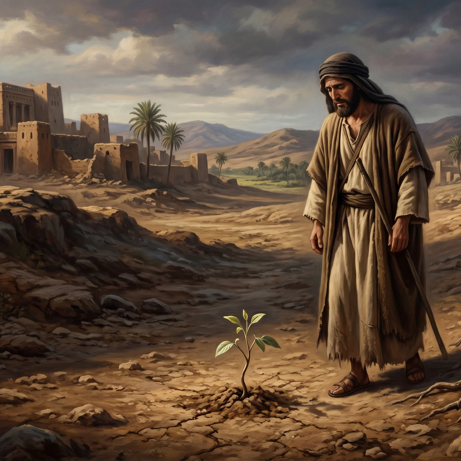 The Root Out of Dry Ground