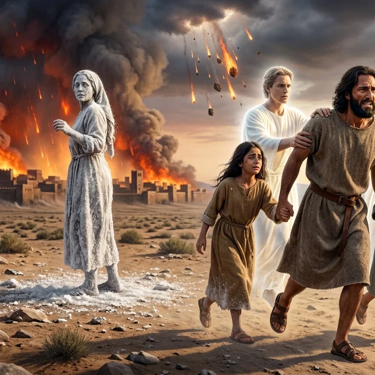 The Flight from Sodom's Destruction