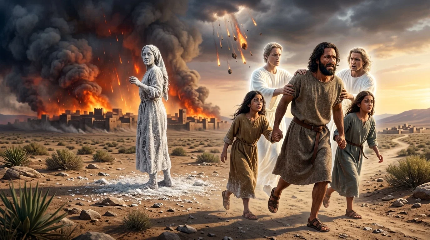 The Flight from Sodom's Destruction